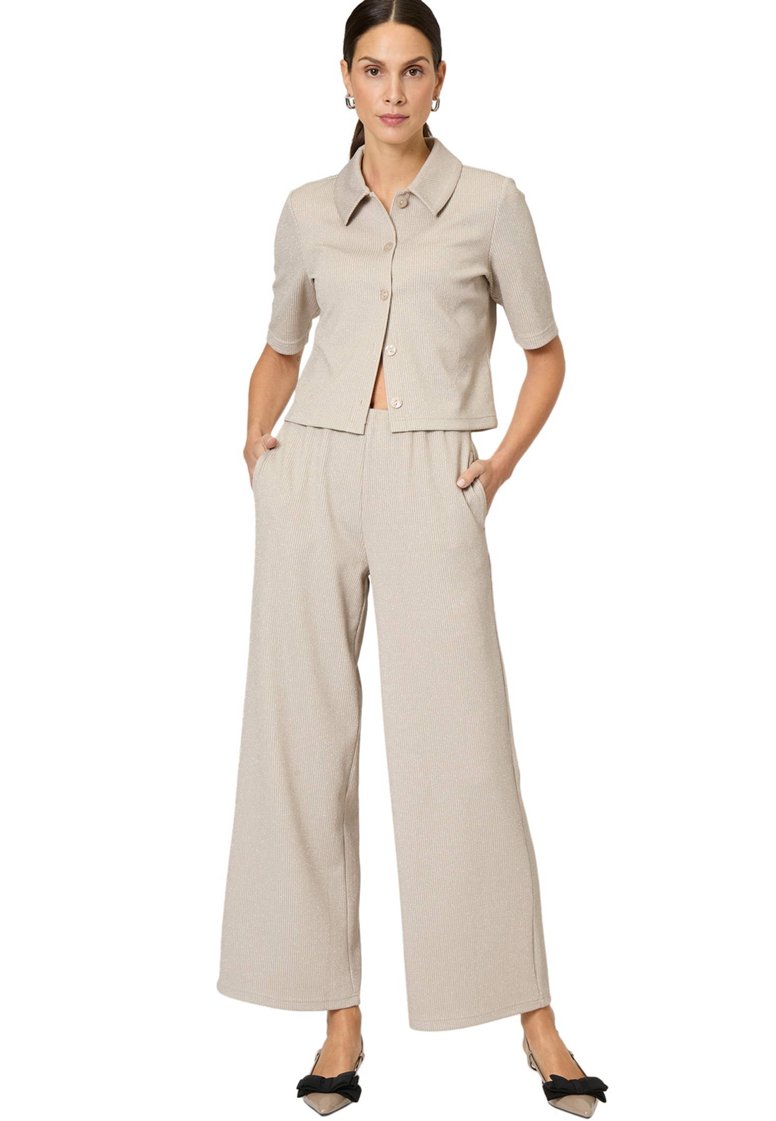 Zero Jerseyhose »Jerseyhose gerippt 30 Inch«