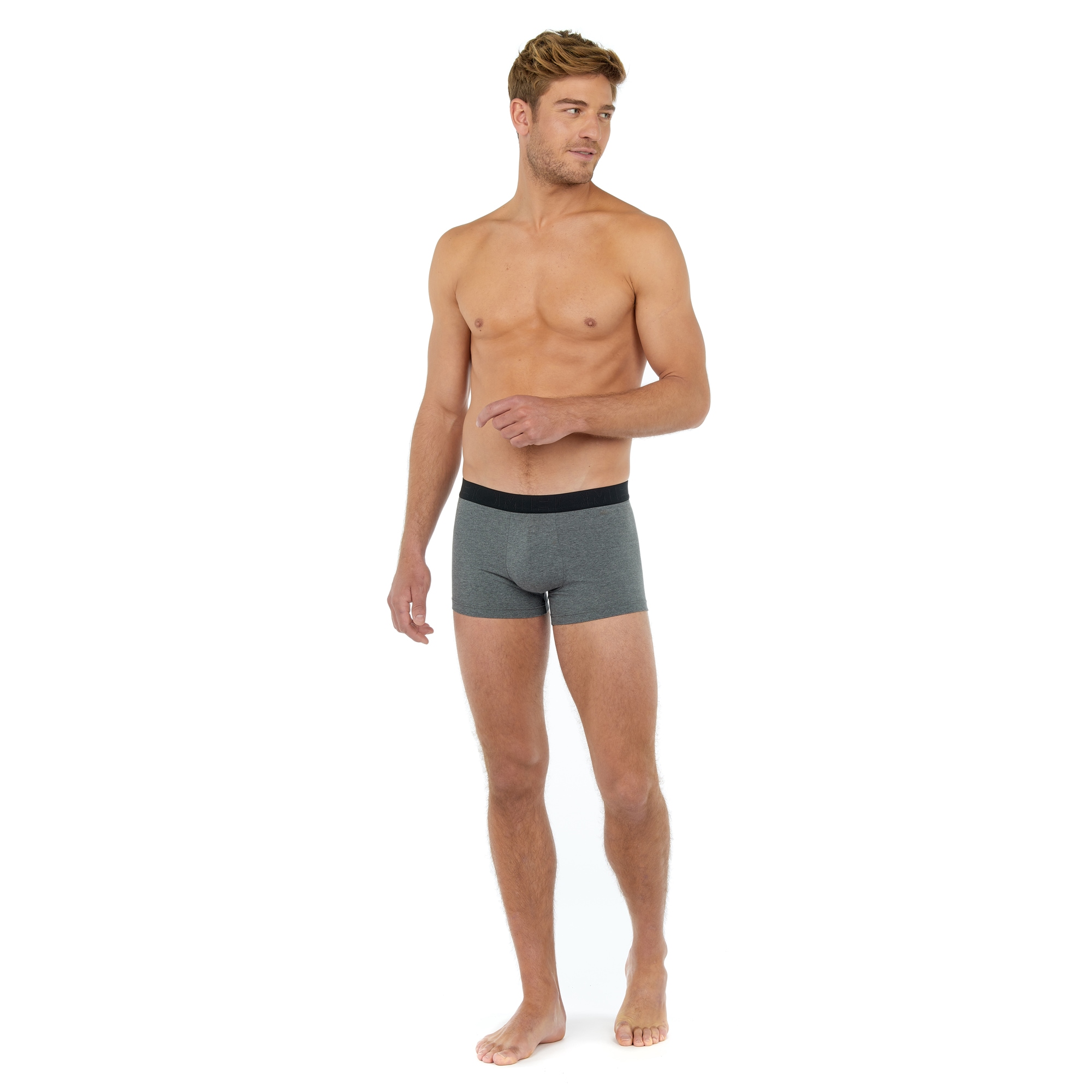 Hom Boxershorts »Tonal« 3er Pack,  Cotton-Mix, elastisch,
