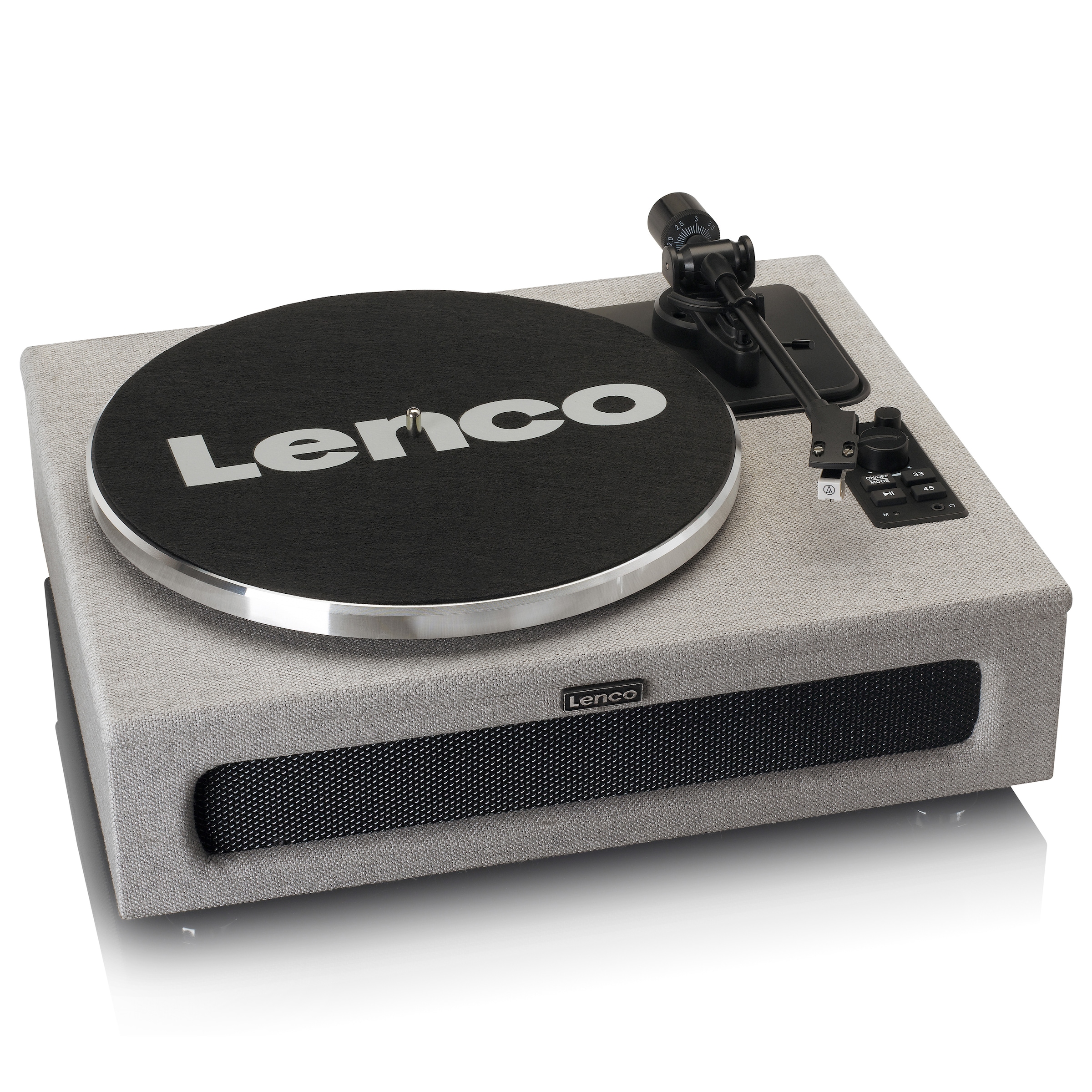 Lenco Plattenspieler »LS-440 grau/anthrazit«, Lautsprecher integriert, Bluetooth