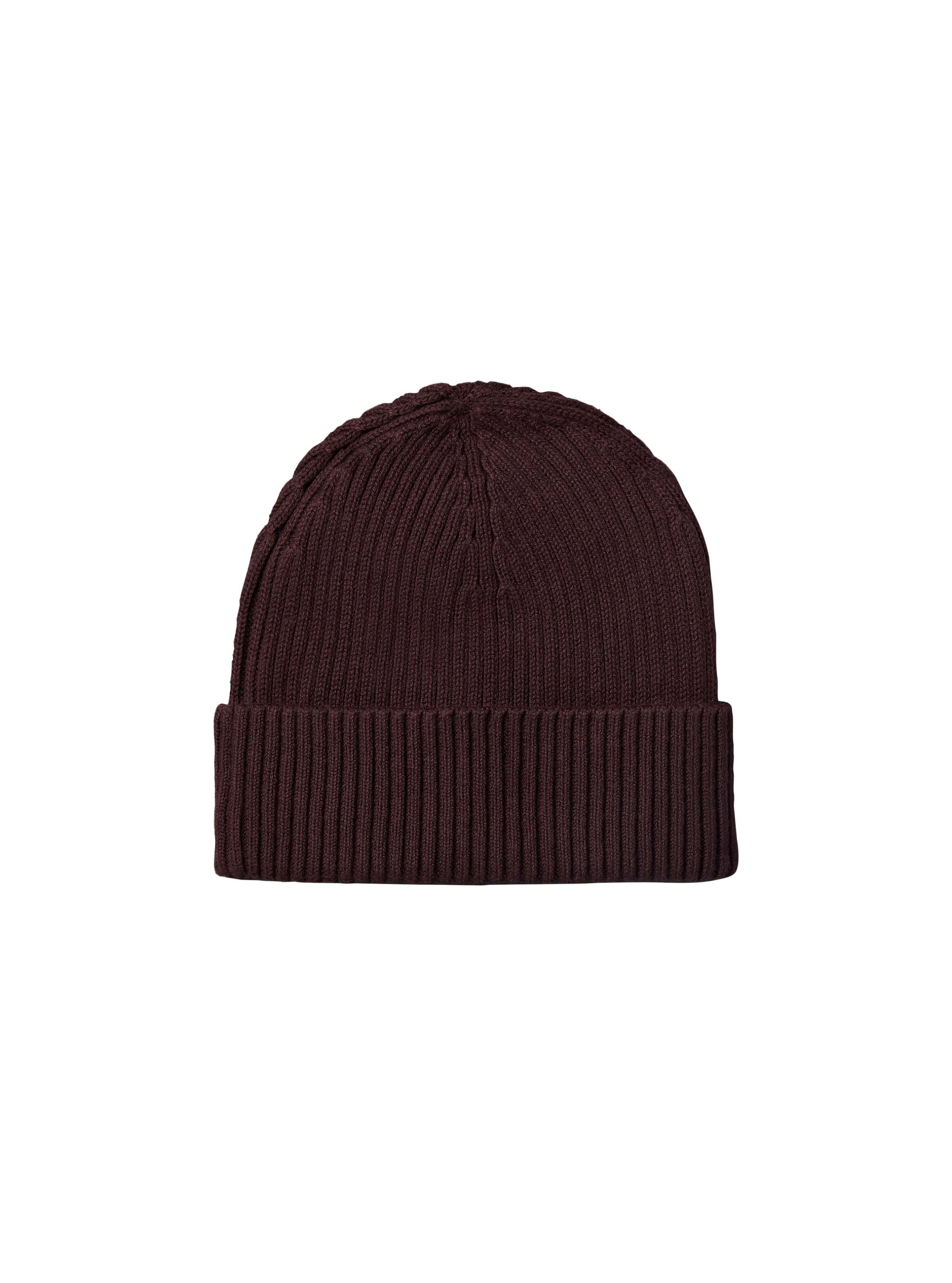 Calvin Klein Beanie »PATCH CHUNKY RIB COTTON BEANIE« Regular fit mit aufgenähtem Markenlogo