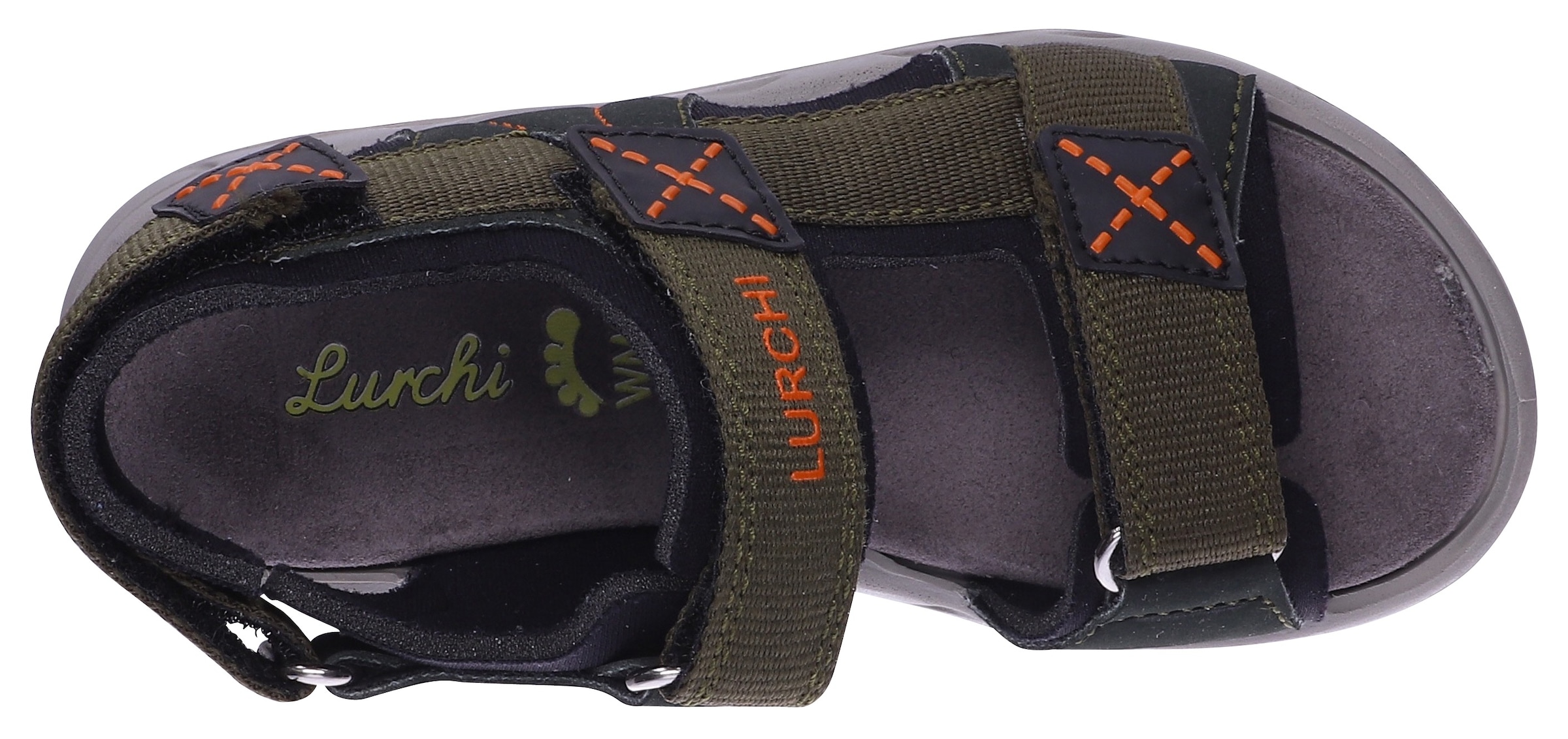 Ziernähten bei Lurchi OTTO Sandale mit »ODONO farbigen Mittel«, WMS: