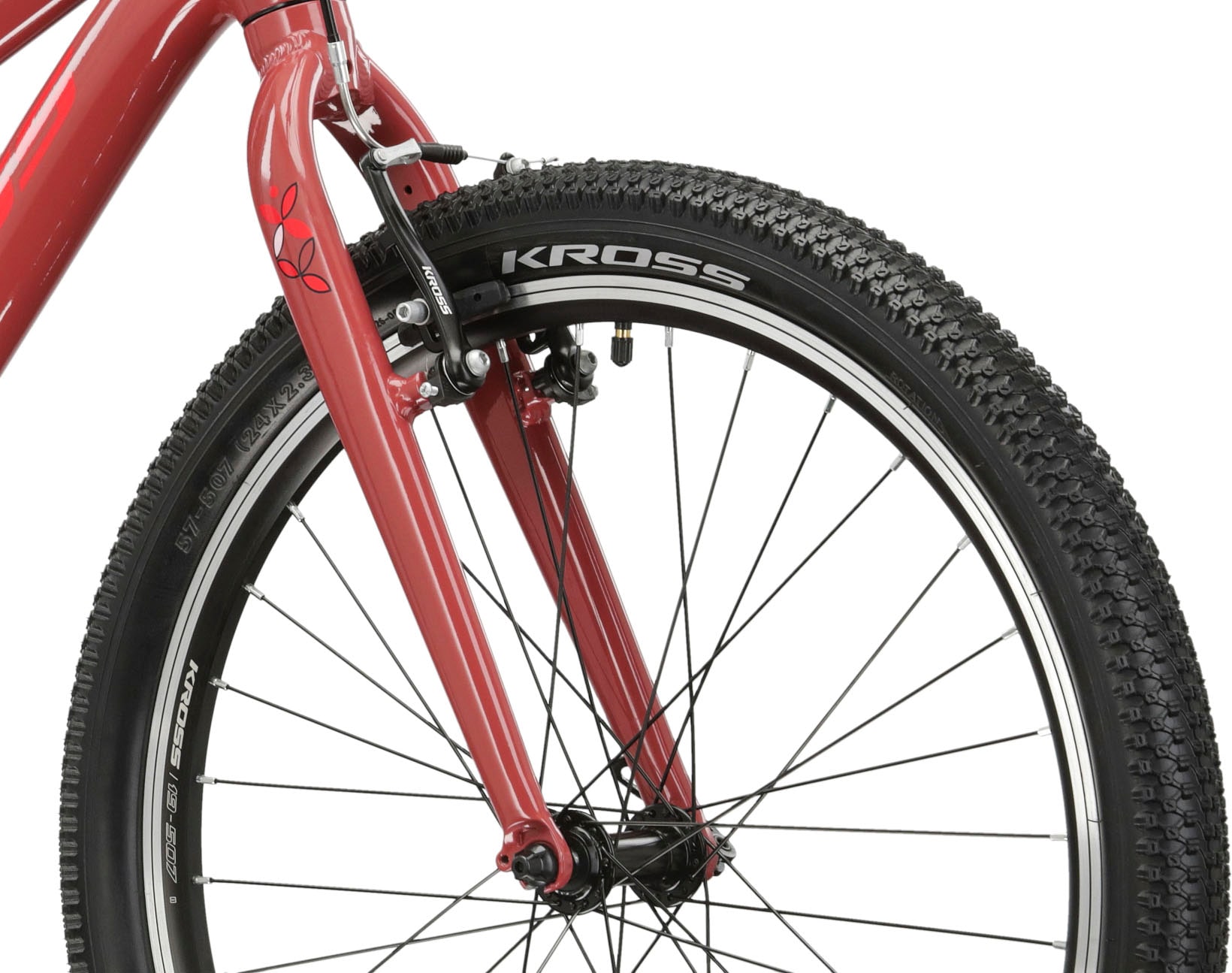 Kross Kinderfahrrad »Kinder-MTB Lea Jr 1.0«, 8 Gang, Shimano, TOURNEY TX800 Schaltwerk, Kettenschaltung