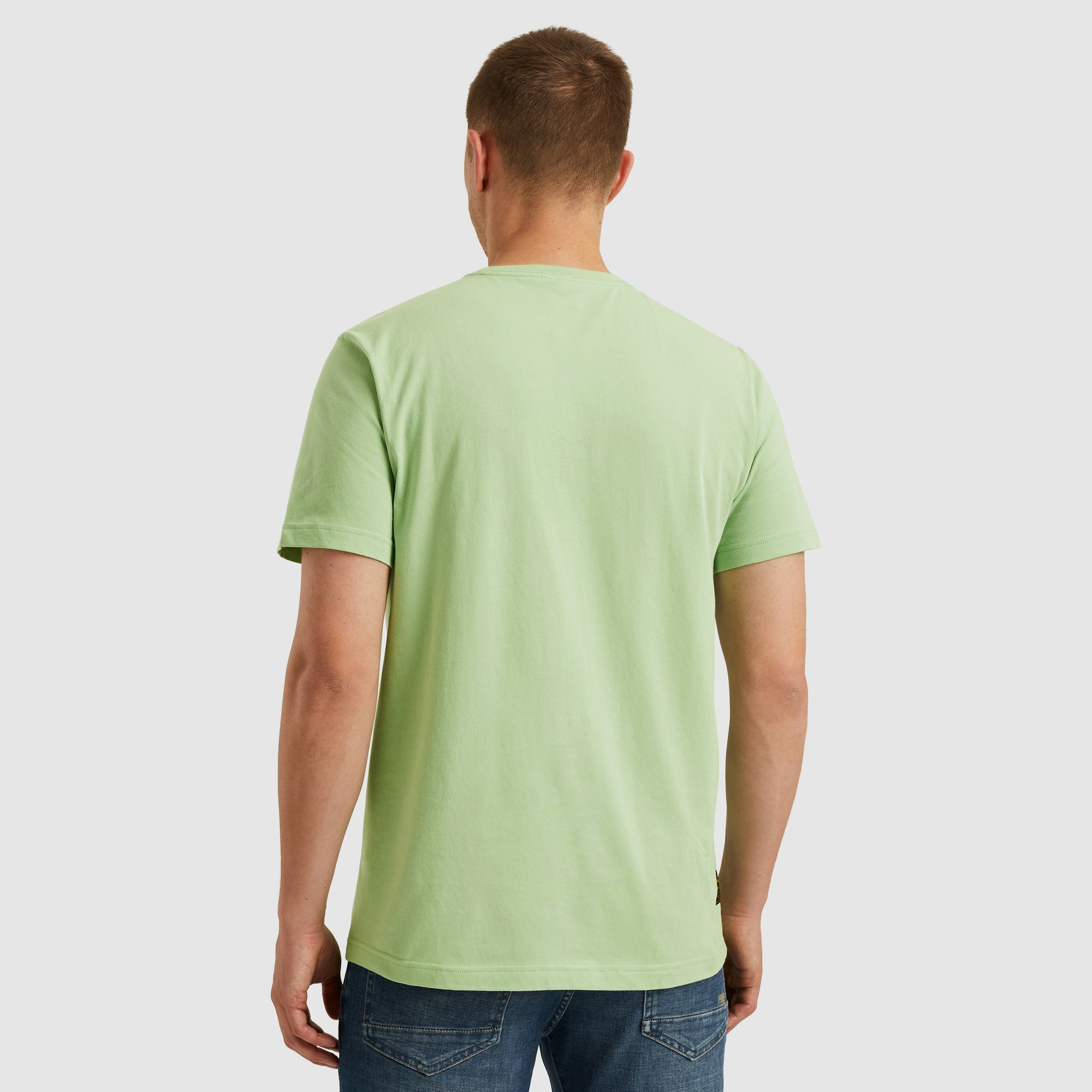 PME LEGEND T-Shirt »Short sleeve r-neck single jersey«, mit Logo-Print