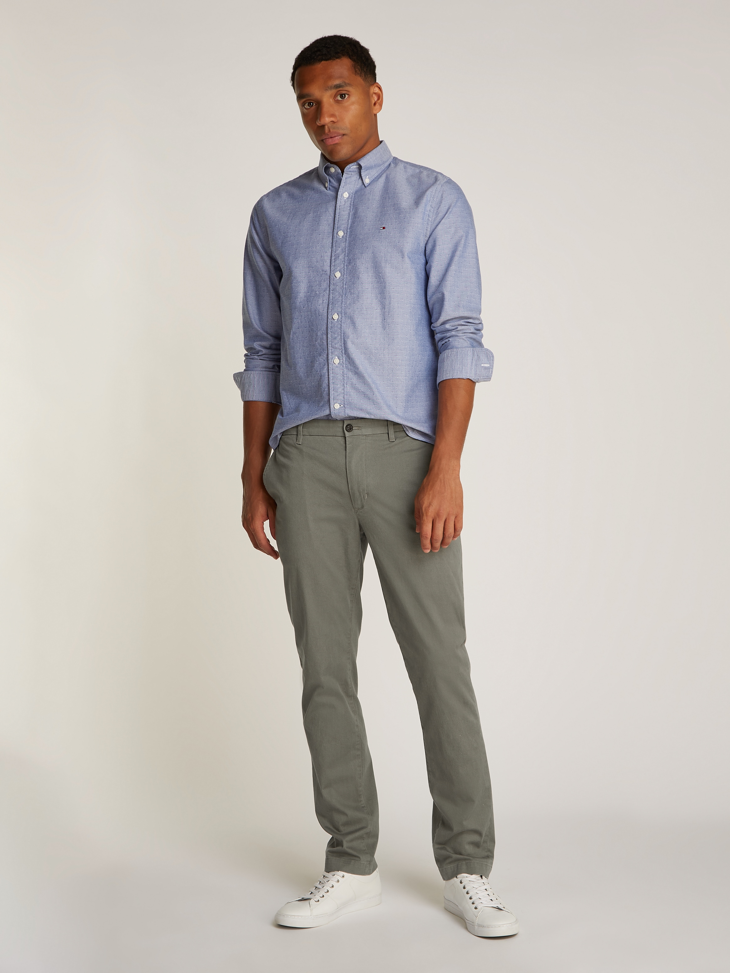 Tommy Hilfiger Chinohose »DENTON PRINTED STRUCTURE CHINO«, mit Struktur