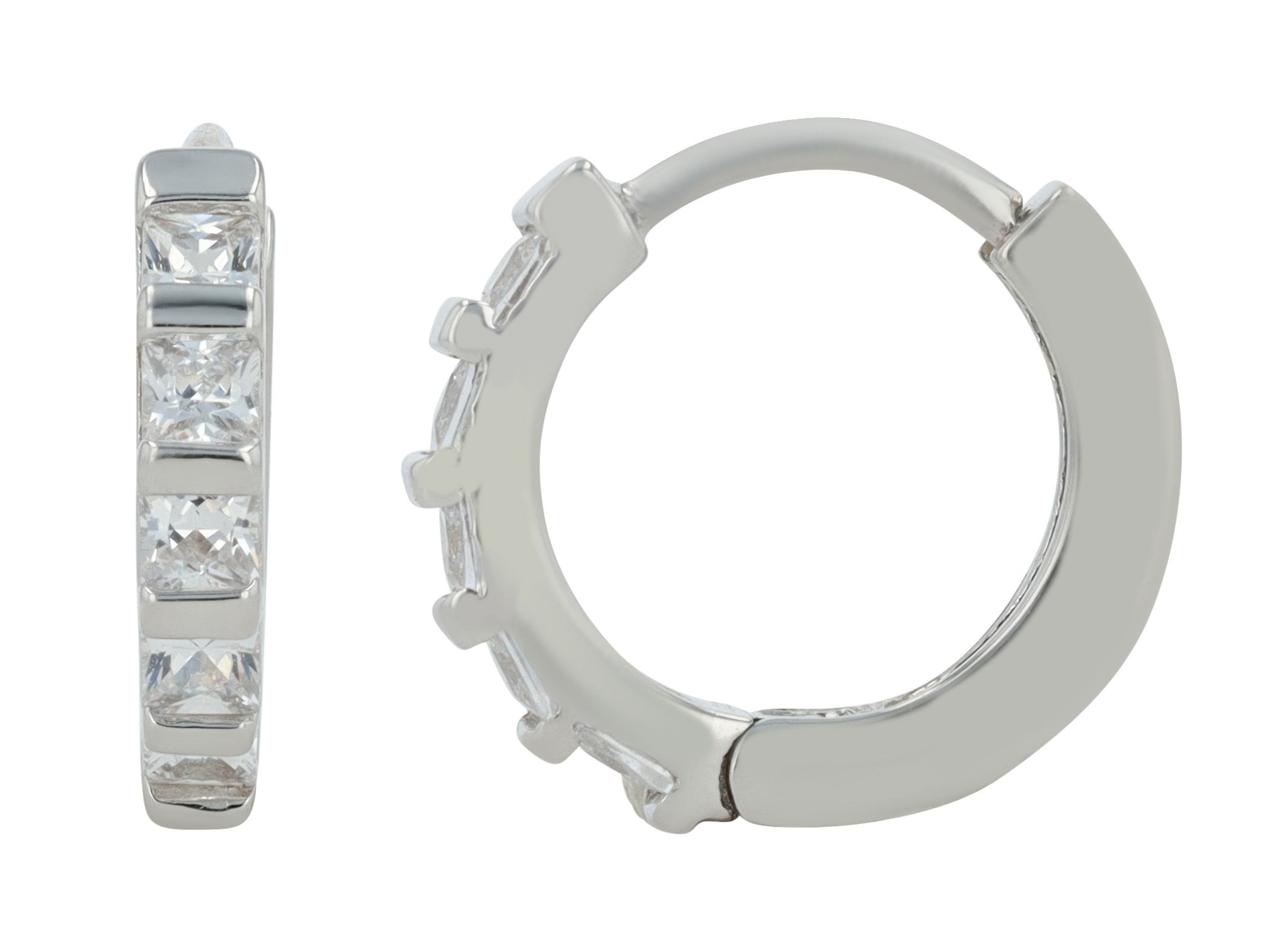 Adelia´s Paar Creolen »Damen Ohrringe ¿ Creole aus 925 Silber«