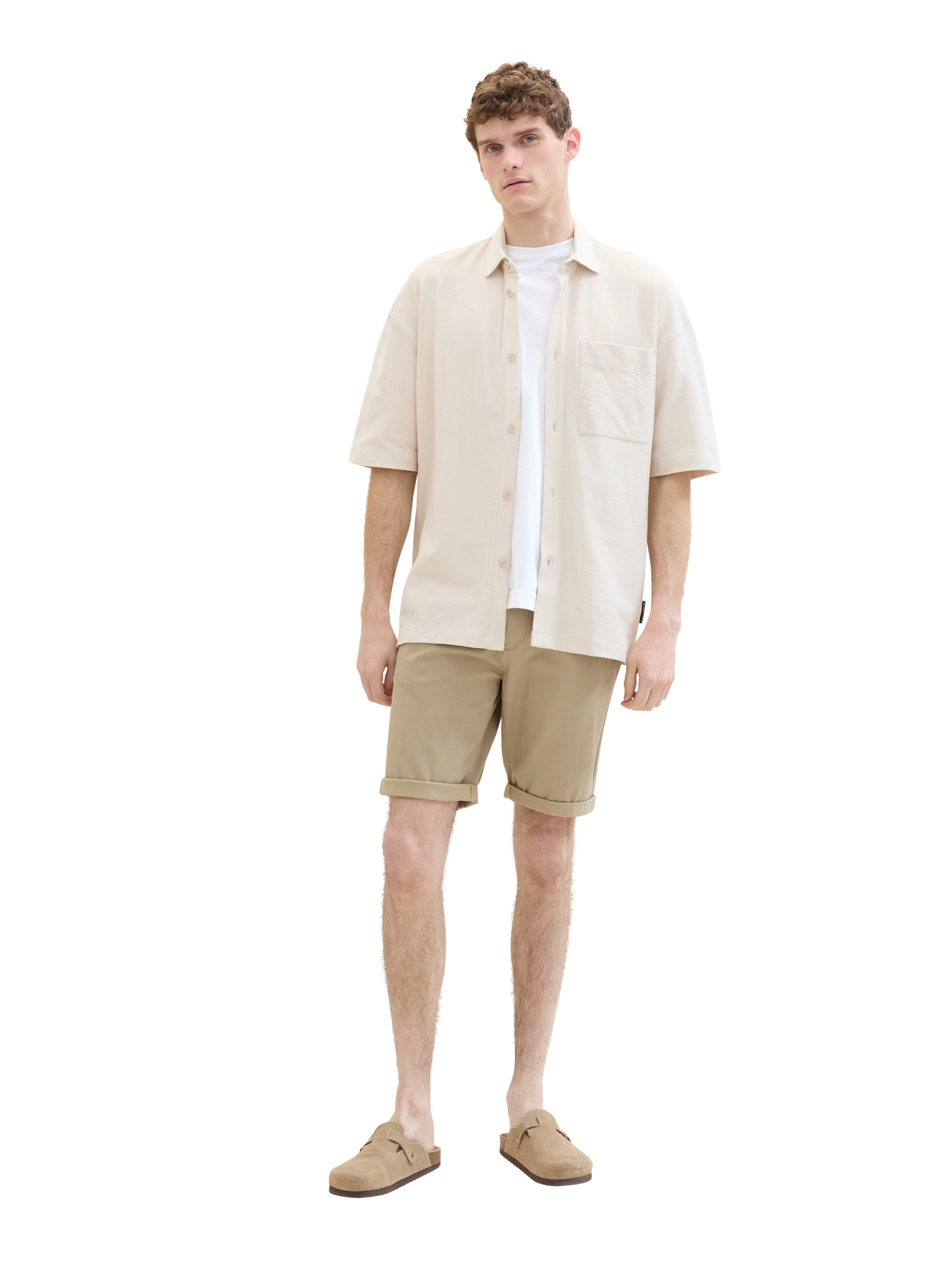 TOM TAILOR Bermudas, mit Paspeltasche