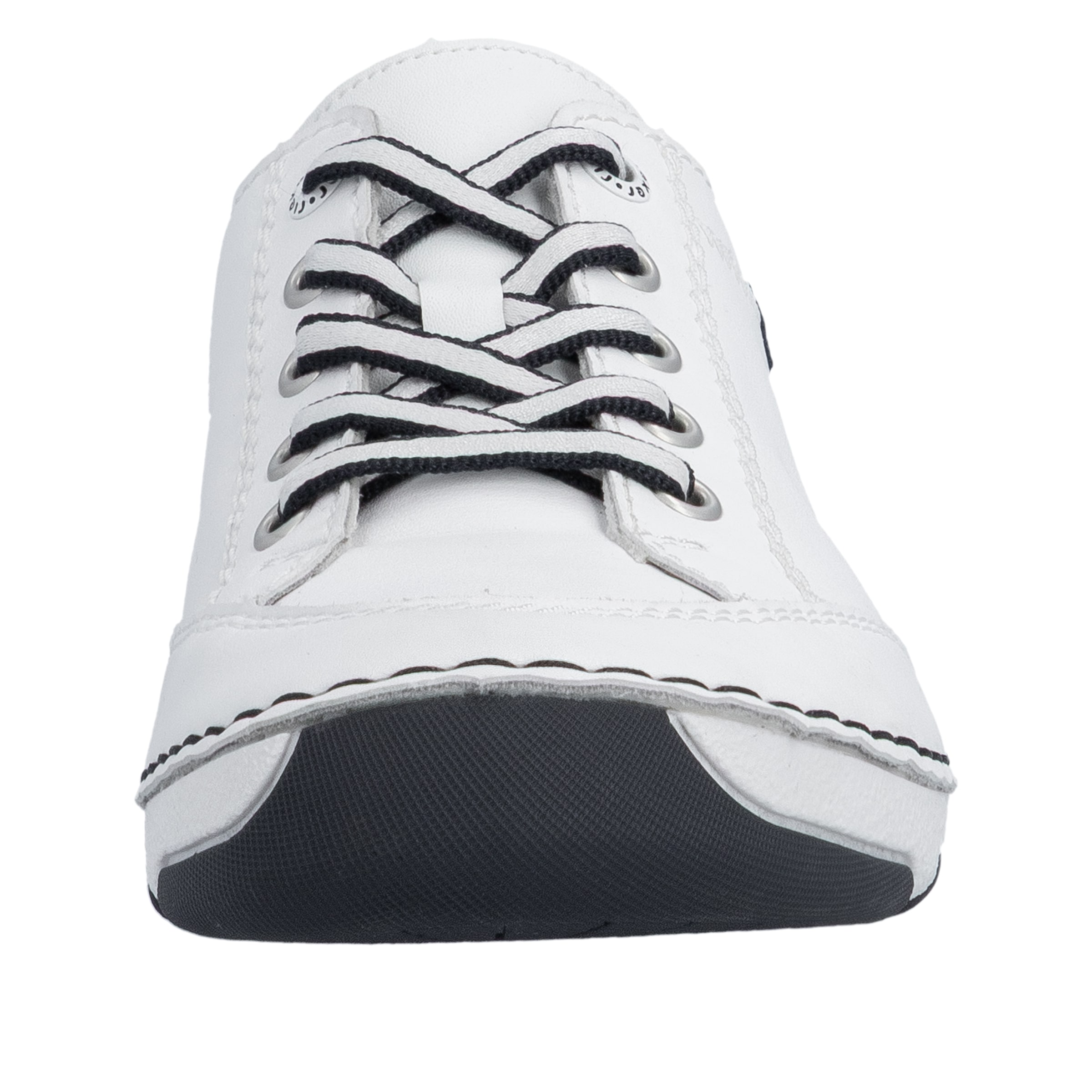 Rieker Sneaker  Halbschuh, Freizeitschuh, Schnürschuh mit Rahmennaht