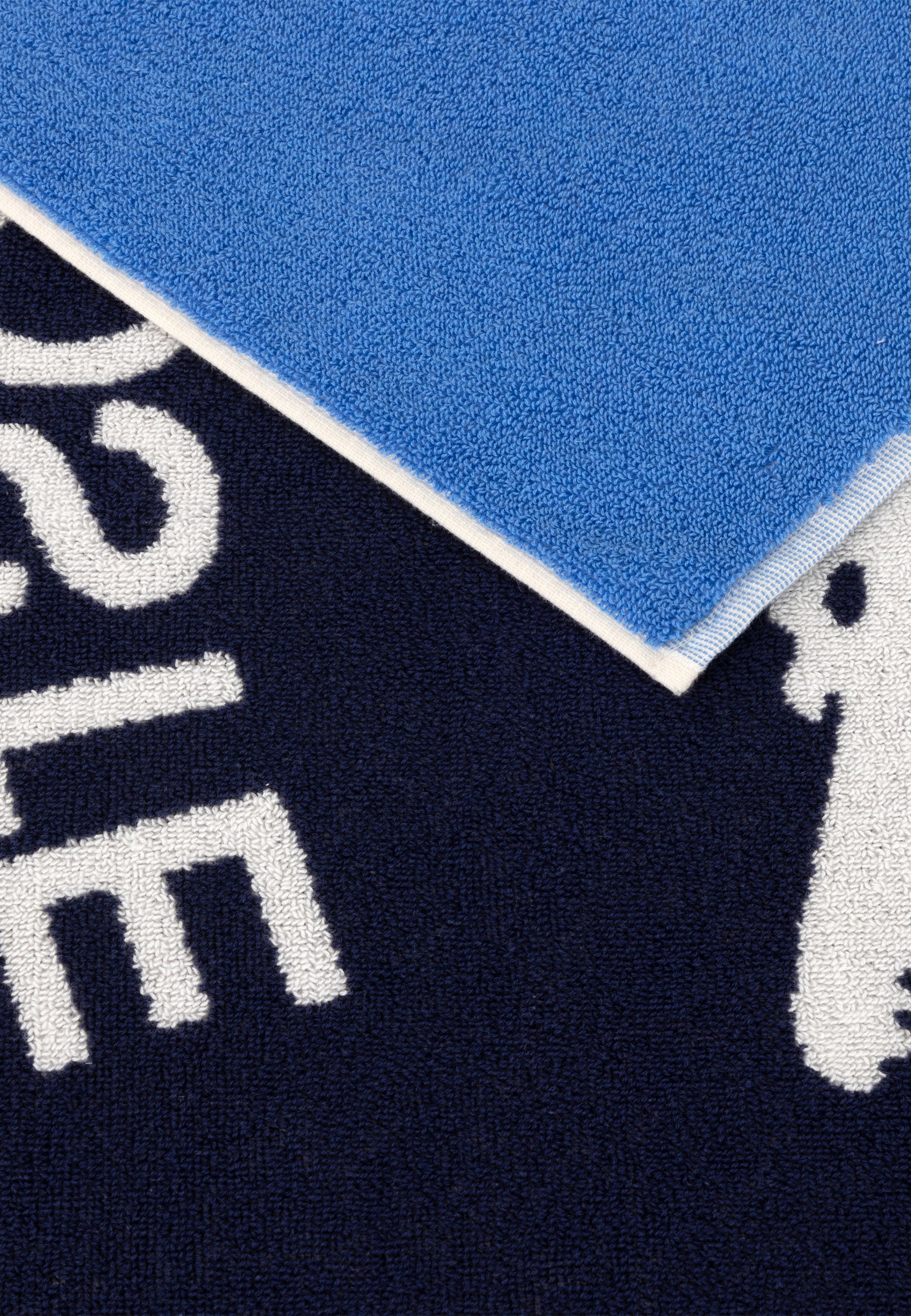 Lacoste Strandtuch »BADGE« mit Label-Applikationen