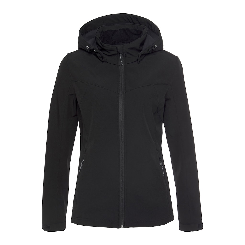 Icepeak Softshelljacke »BRENHAM«, mit Kapuze