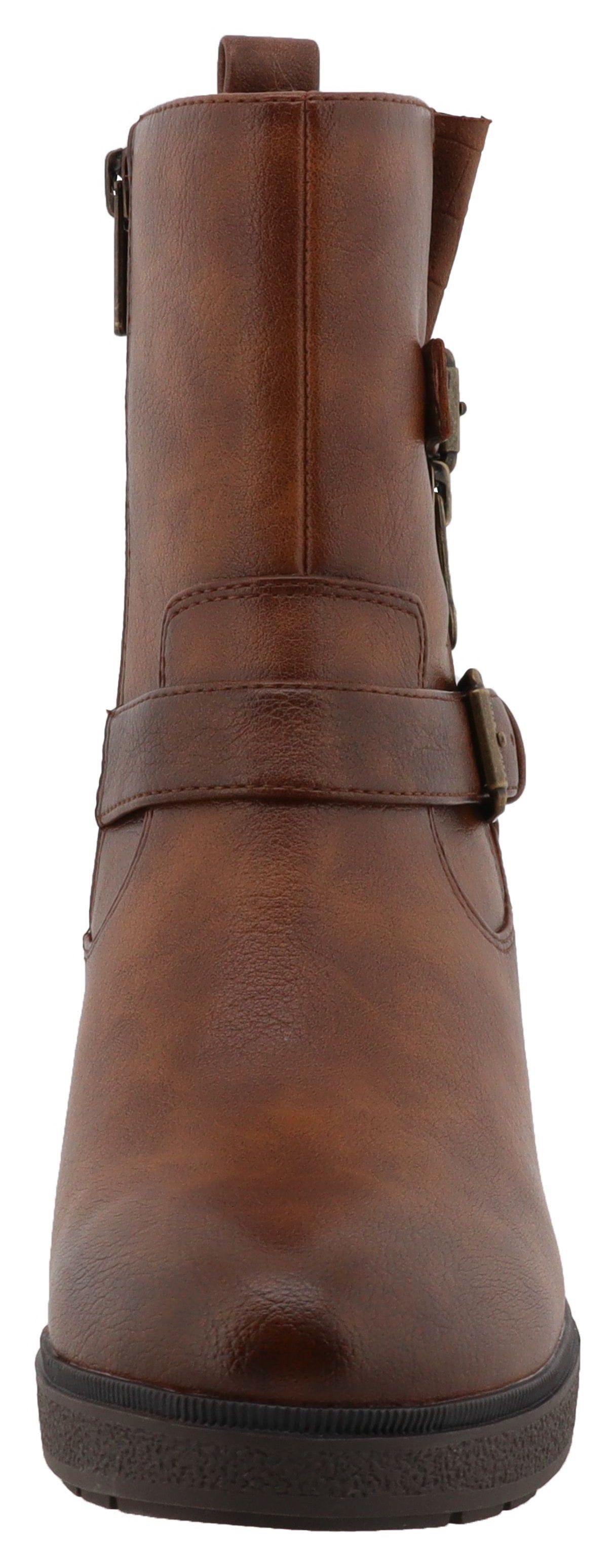 Mustang Shoes Winterstiefelette »Nana«  Boots, Winterstiefelette mit Reißverschluss