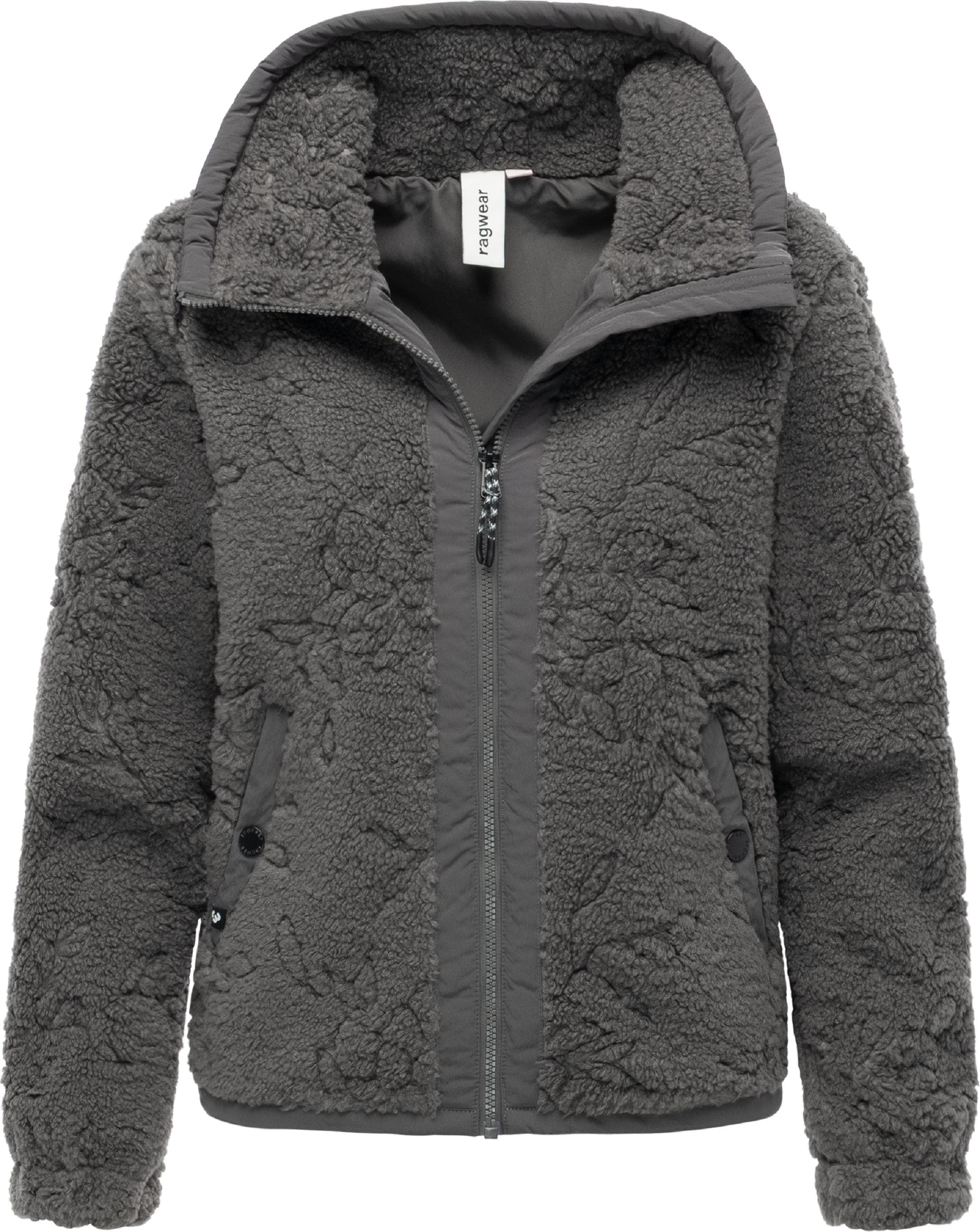 Ragwear Kapuzensweatjacke »Plüschjacke Nordicka II«
