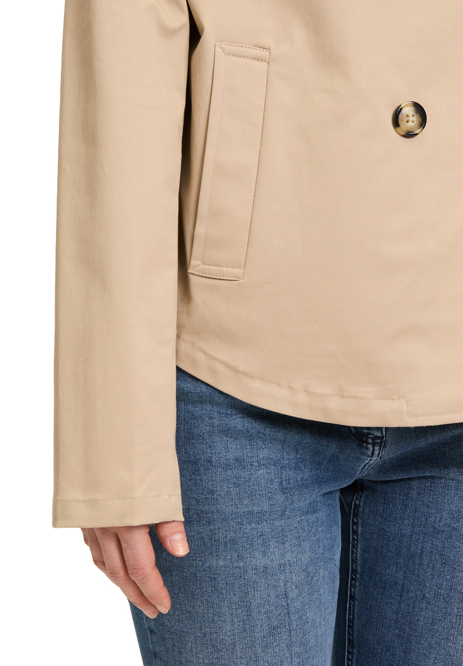Amber & June Sommerjacke »Sommerjacke mit Kragen«