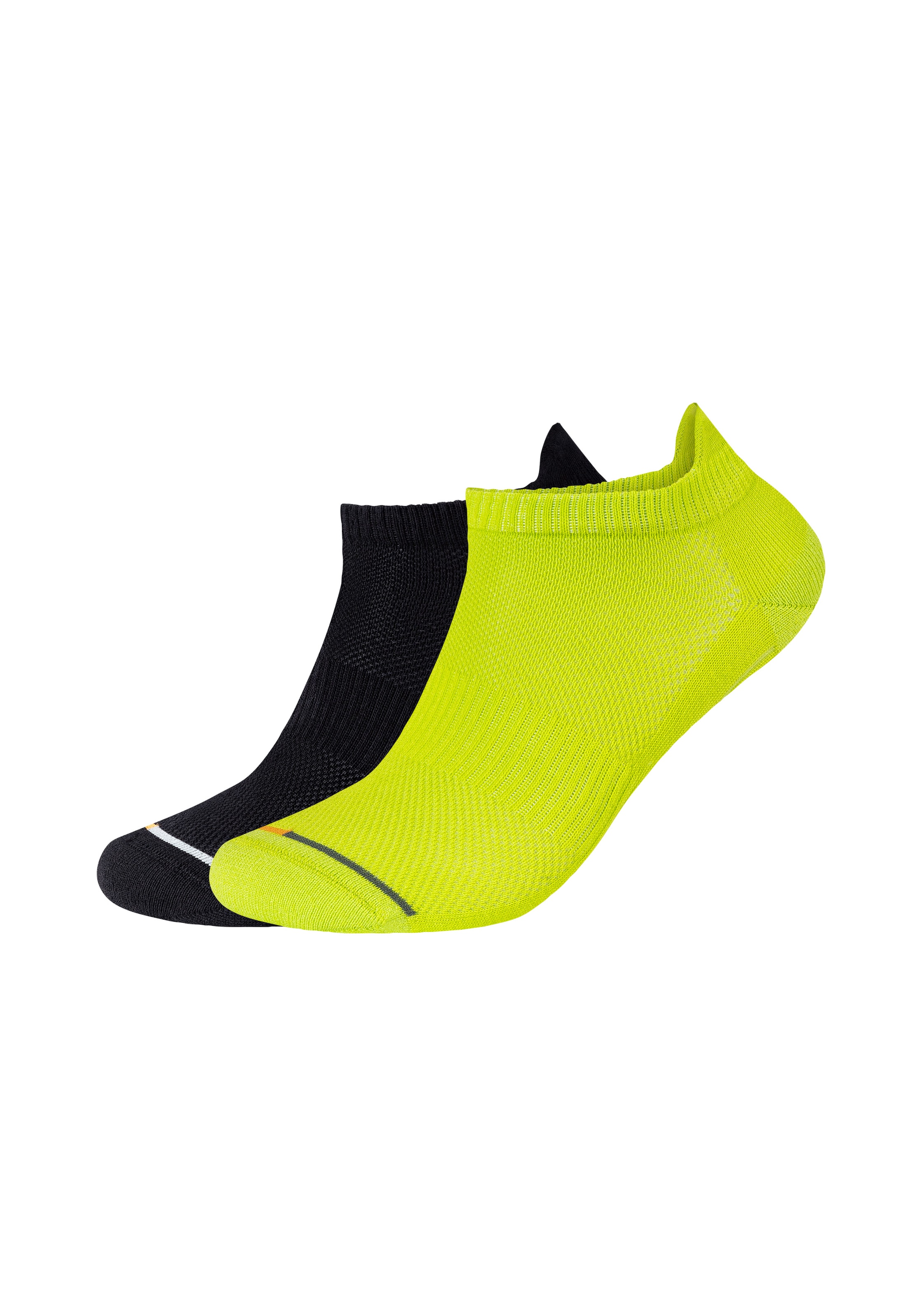 Camano Sneakersocken »function«, (4 Paar), mit Micro-Plüsch an Ferse und Zehen