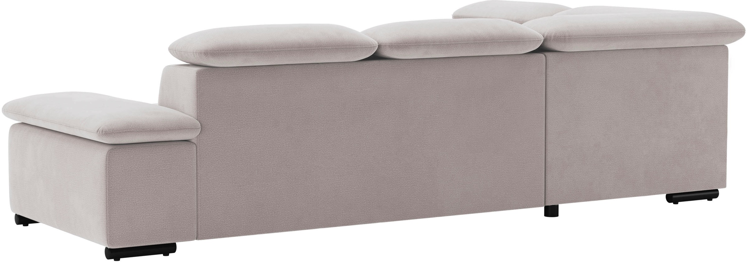 sit&more Ecksofa »Alcudia L-Form«, mit Armteilverstellung, optional Kopfteilverstellung und Bettfunktion