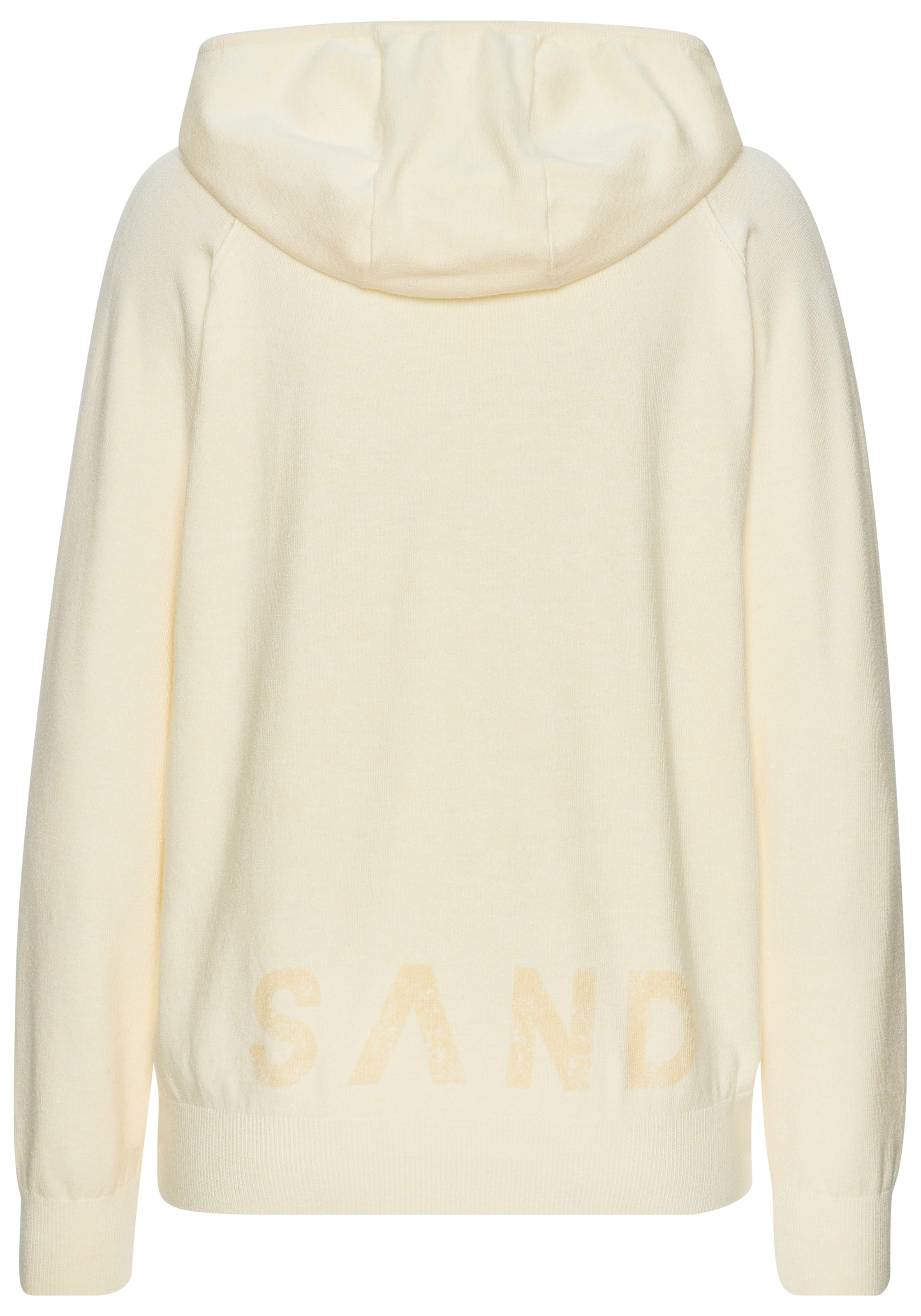 Elbsand Kapuzenpullover, aus hochwertigen Strick und eingestricktem Logo