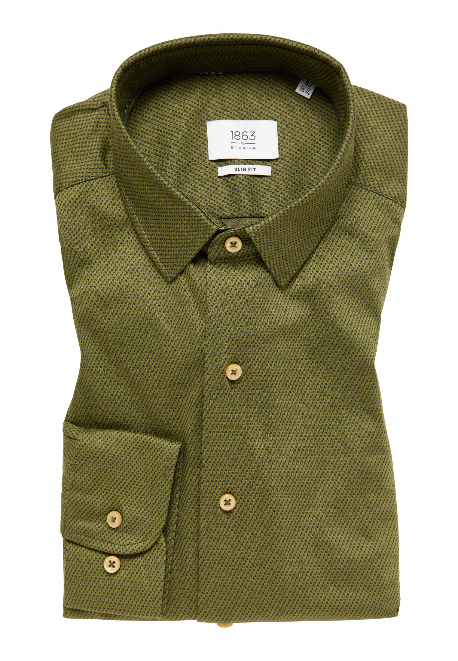 Eterna Langarmhemd »SLIM FIT«