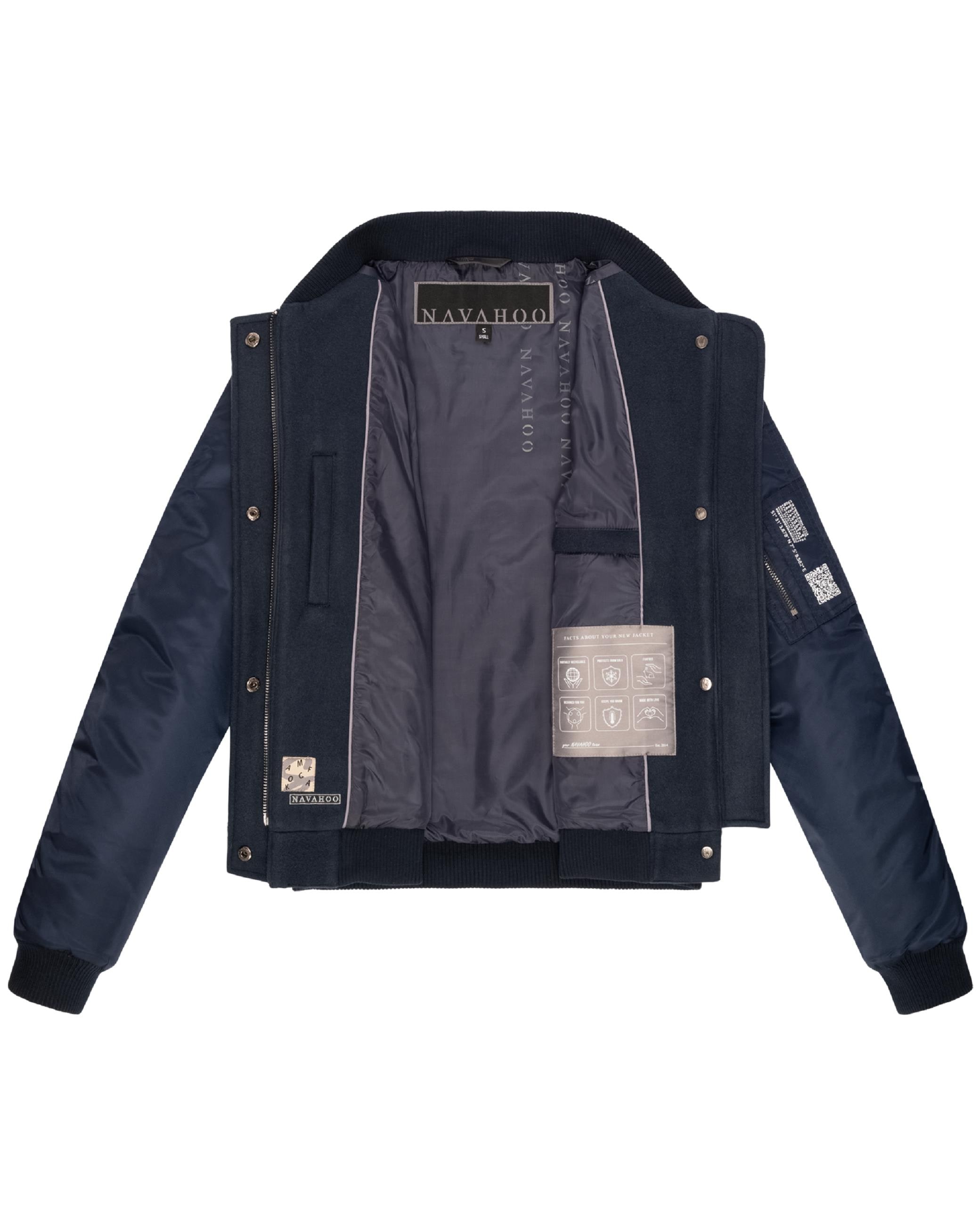 Navahoo Bomberjacke »Bomberjacke Willstehaben 14«