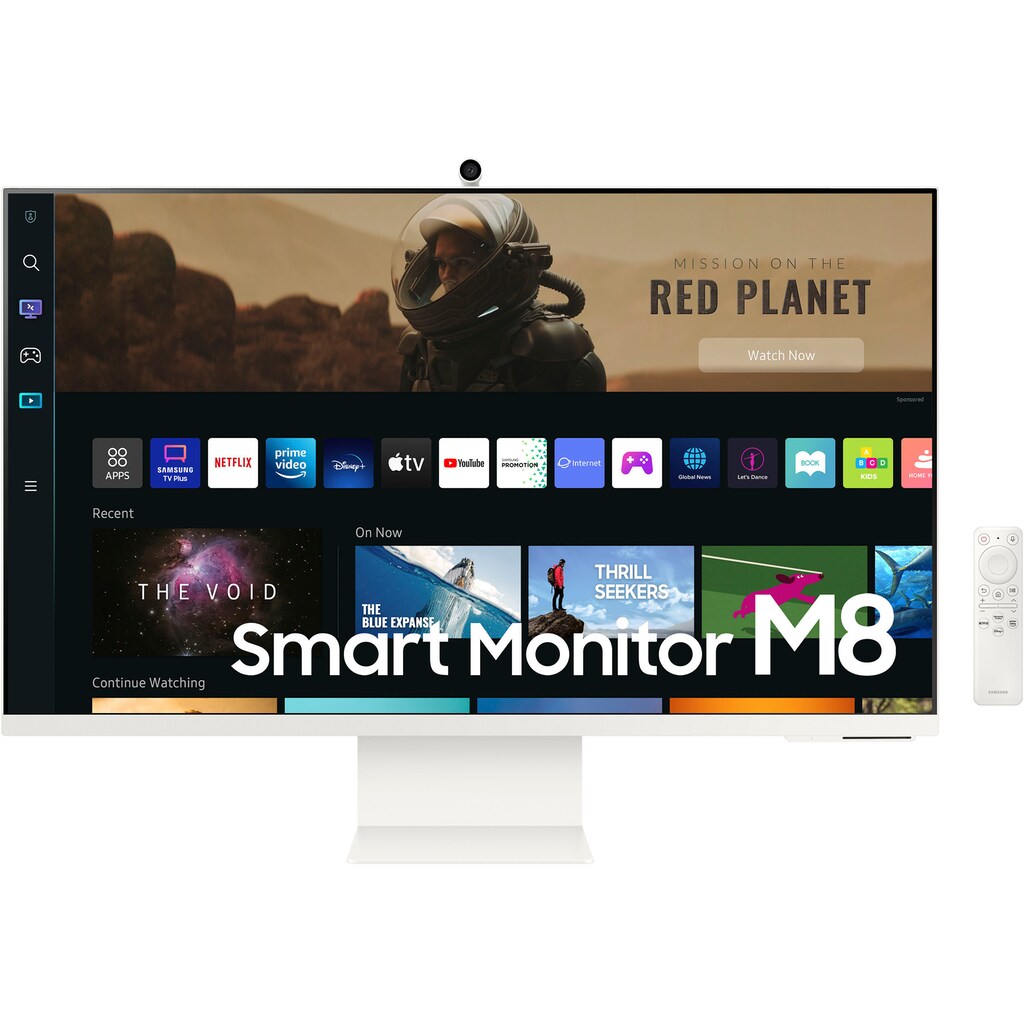Samsung Smart Monitor »S32BM801UU«, 80 cm/32 Zoll, 3840 x 2160 px, 4K Ultra HD, 4 ms Reaktionszeit, 60 Hz