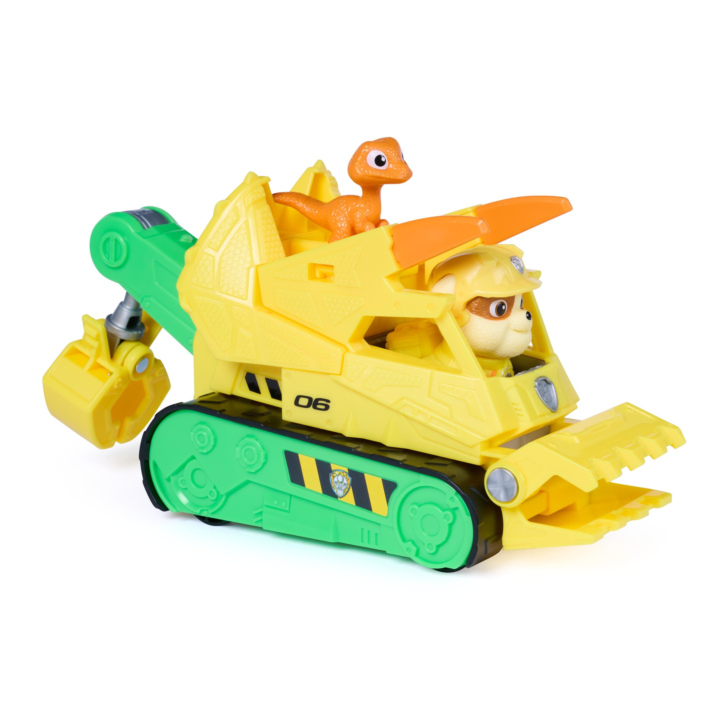 Spin Master Spielzeug-Auto »PAW Patrol: Der Dino Film, Rubbles Dino-Rettungs-Bulldozer«