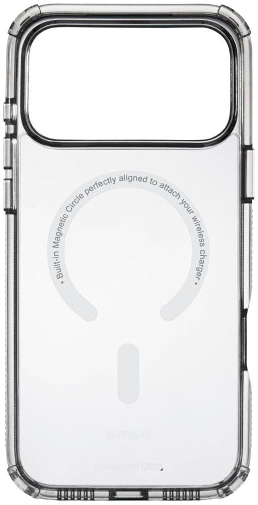 Hama Smartphone-Hülle »Handyhülle für iPhone 17 Pro Max/18 Pro Max (für MagSafe, stoßfest)« Smartphones D3O-Technologie, Fallschutz bis 3,5 m, Kratzschutz, magnetisch