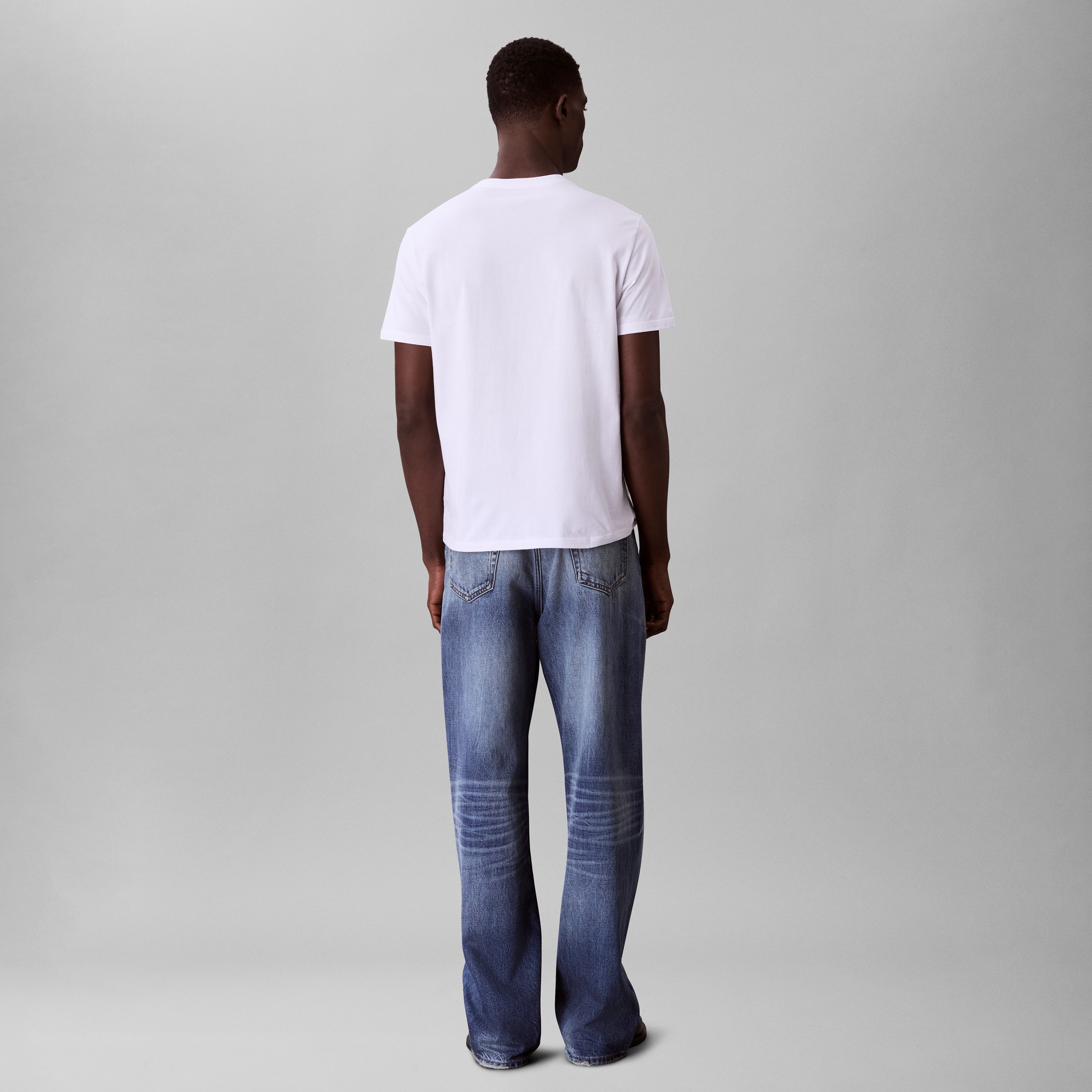 Calvin Klein Jeans T-Shirt »SS GRDNT MNGRM E LG«, Mit Rundhalsausschnitt
