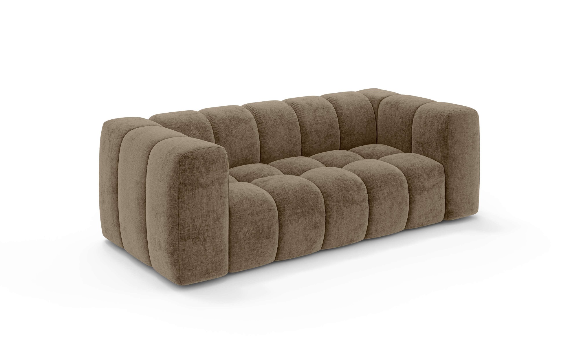 homsy by Ana Johnson 3-Sitzer »BOUBELLE Design-Sofa mit Steppung, Bubble-Optik, Breite 217 cm« hoher Sitzkomfort dank Wellenunterfederung, gemütlich und modern