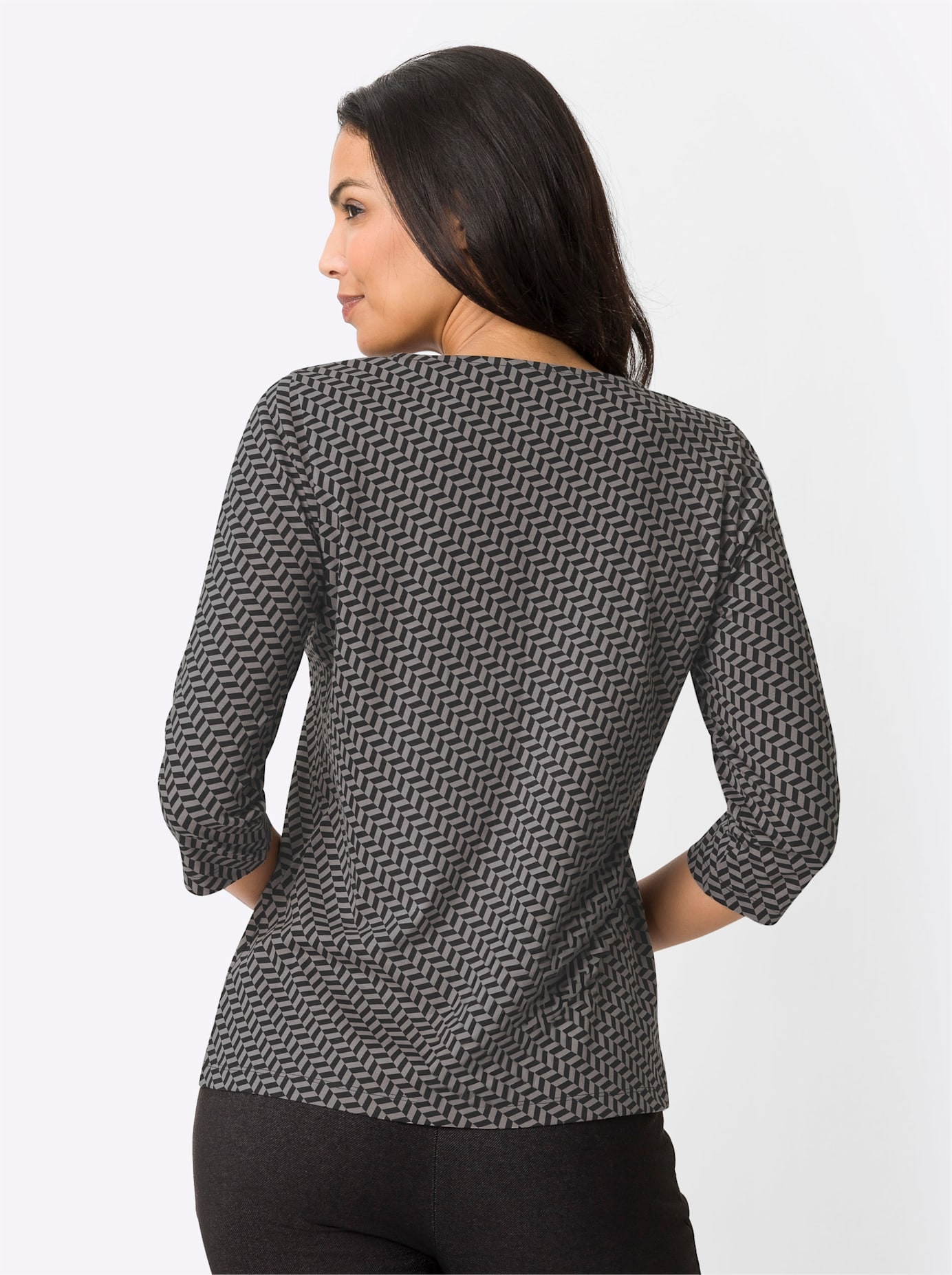 3/4-Arm-Shirt »Freizeitshirt«, (1 tlg.)