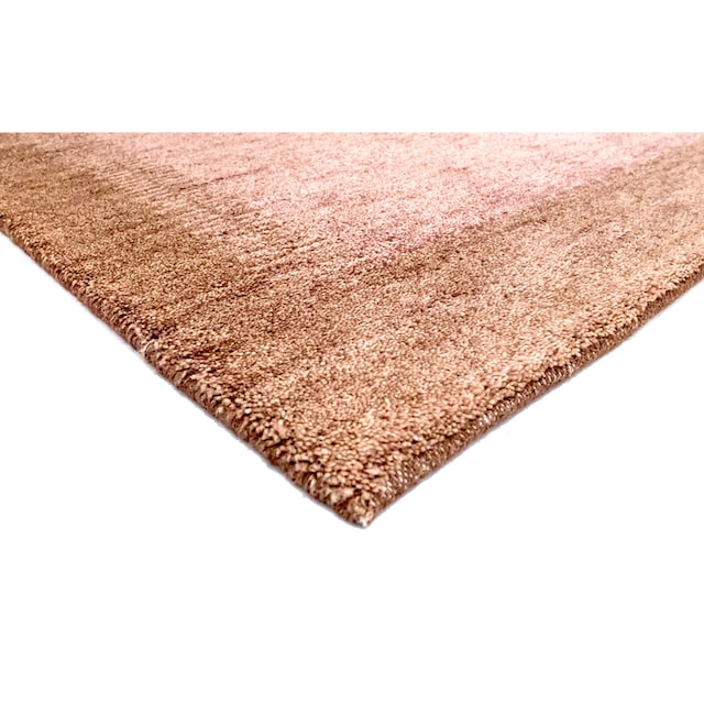 morgenland Wollteppich »Gabbeh Teppich handgeknüpft braun«, rechteckig,  handgeknüpft online bei OTTO