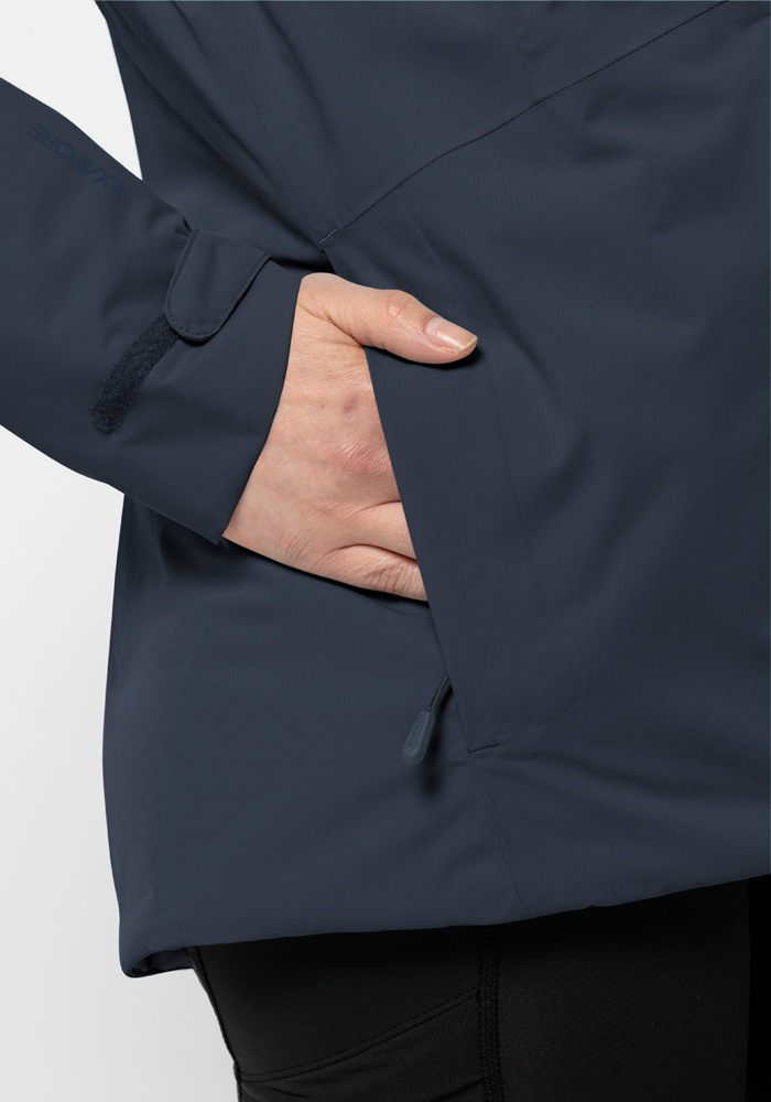 Jack Wolfskin Outdoorjacke »WISPER INS JKT W«, mit Kapuze