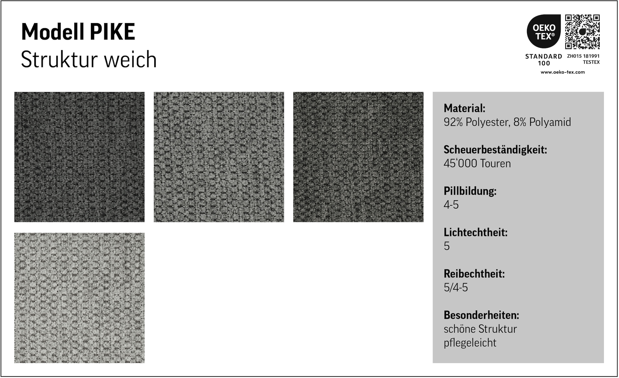 COTTA Ecksofa »Pike L-Form« Zeitloses Design