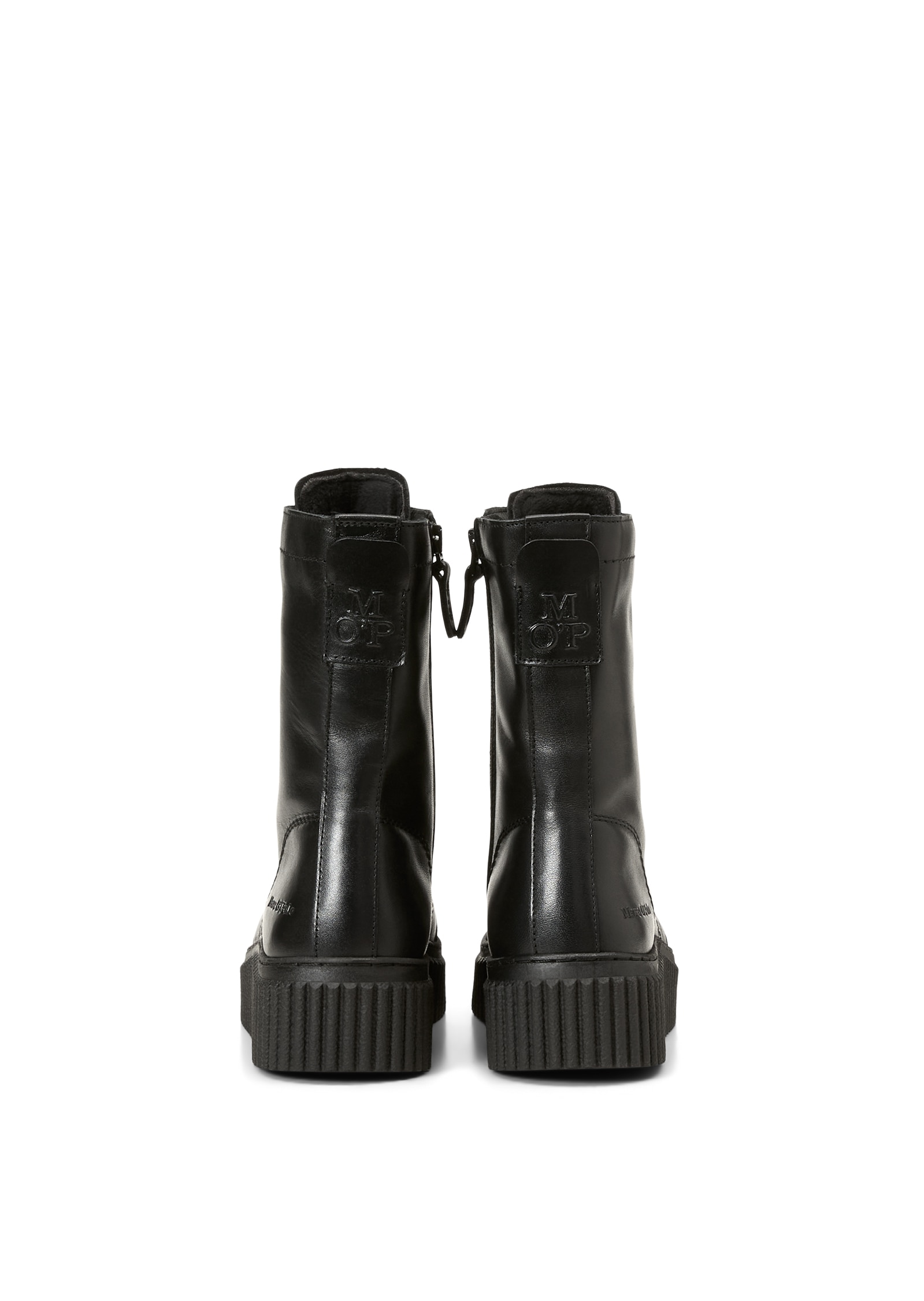 Marc O'Polo Schnürboots »Model Bianca 55«  Plateau, Schnürstiefelette, Casual-Boots mit Innenreißverschluss