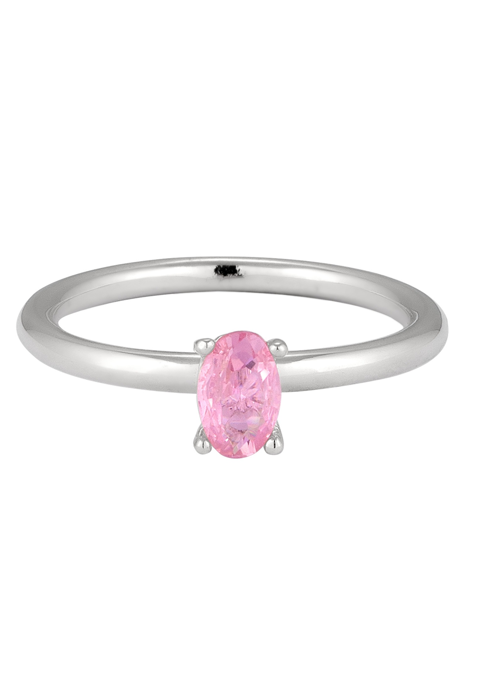 Elli Silberring »Ring Zirkonia Oval 925 Sterling Silber«