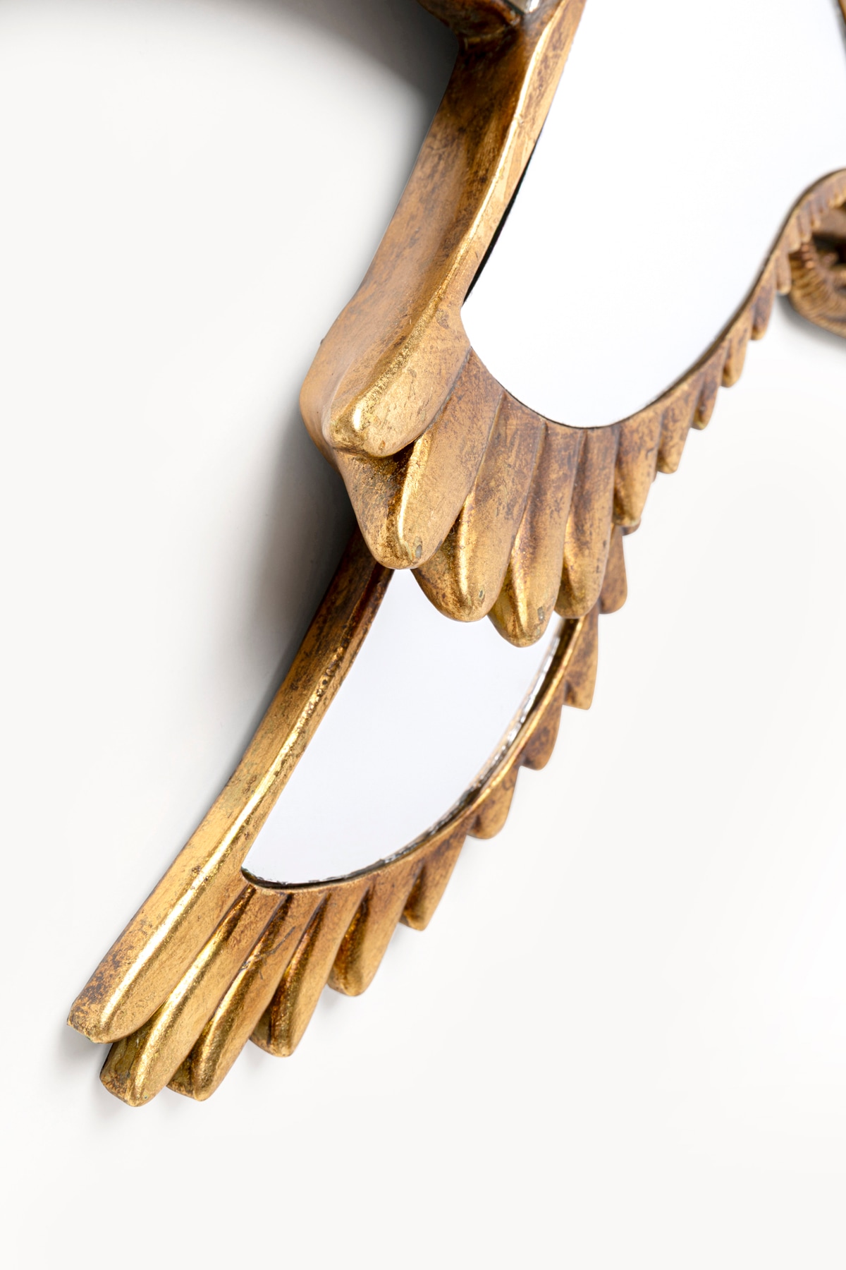 Kare Design Wanddekoobjekt »Mirror« aus Glas und Polyresin