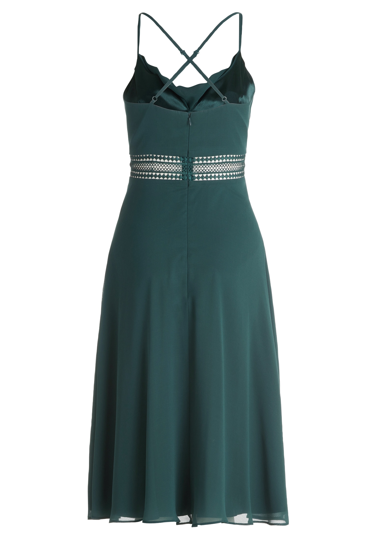Vera Mont Cocktailkleid »Cocktailkleid mit Wasserfallausschnitt«