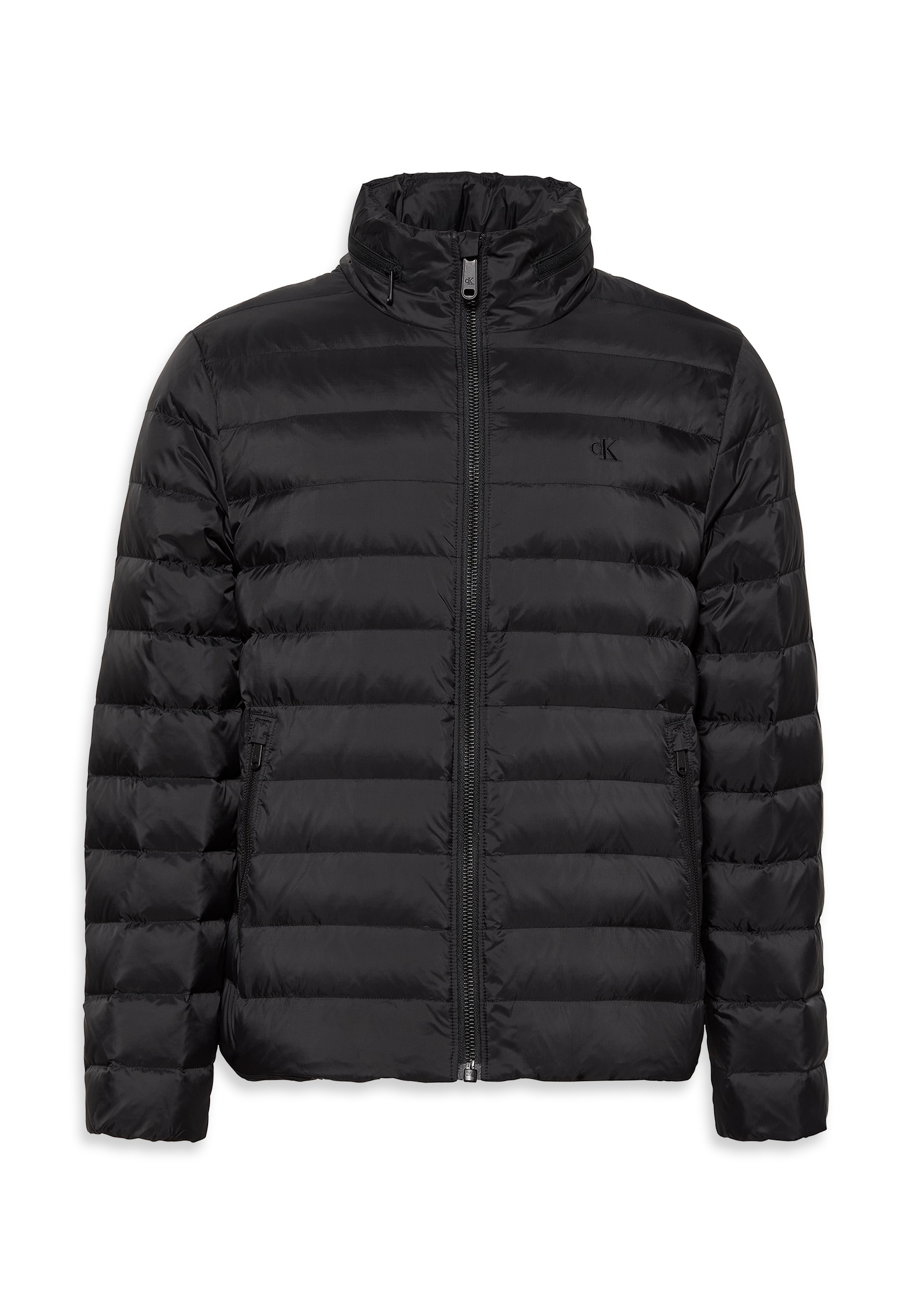 Calvin Klein Jeans Steppjacke »LS NYLN MD WT HDD  F« mit Kapuze Regular fit mit Kapuze im Kragen