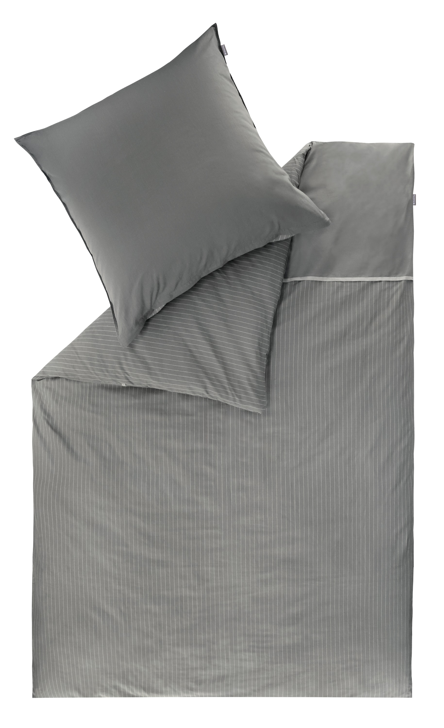 Musterring Wendebettwäsche »Twist« 2 Stk. tlg. aus reiner Baumwolle