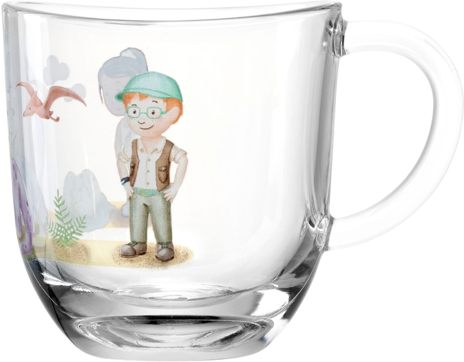 LEONARDO Tasse »Dino BAMBINI AVVENTURA«, (Set, 6 tlg.), 280 ml, 6-teilig