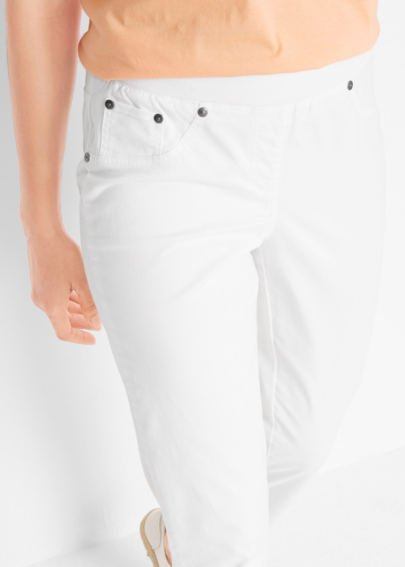 bonprix Schlupfhose »Twill Treggings aus elastischem Baumwoll-Mix«  Twill Treggings aus elastischem Baumwoll-Mix