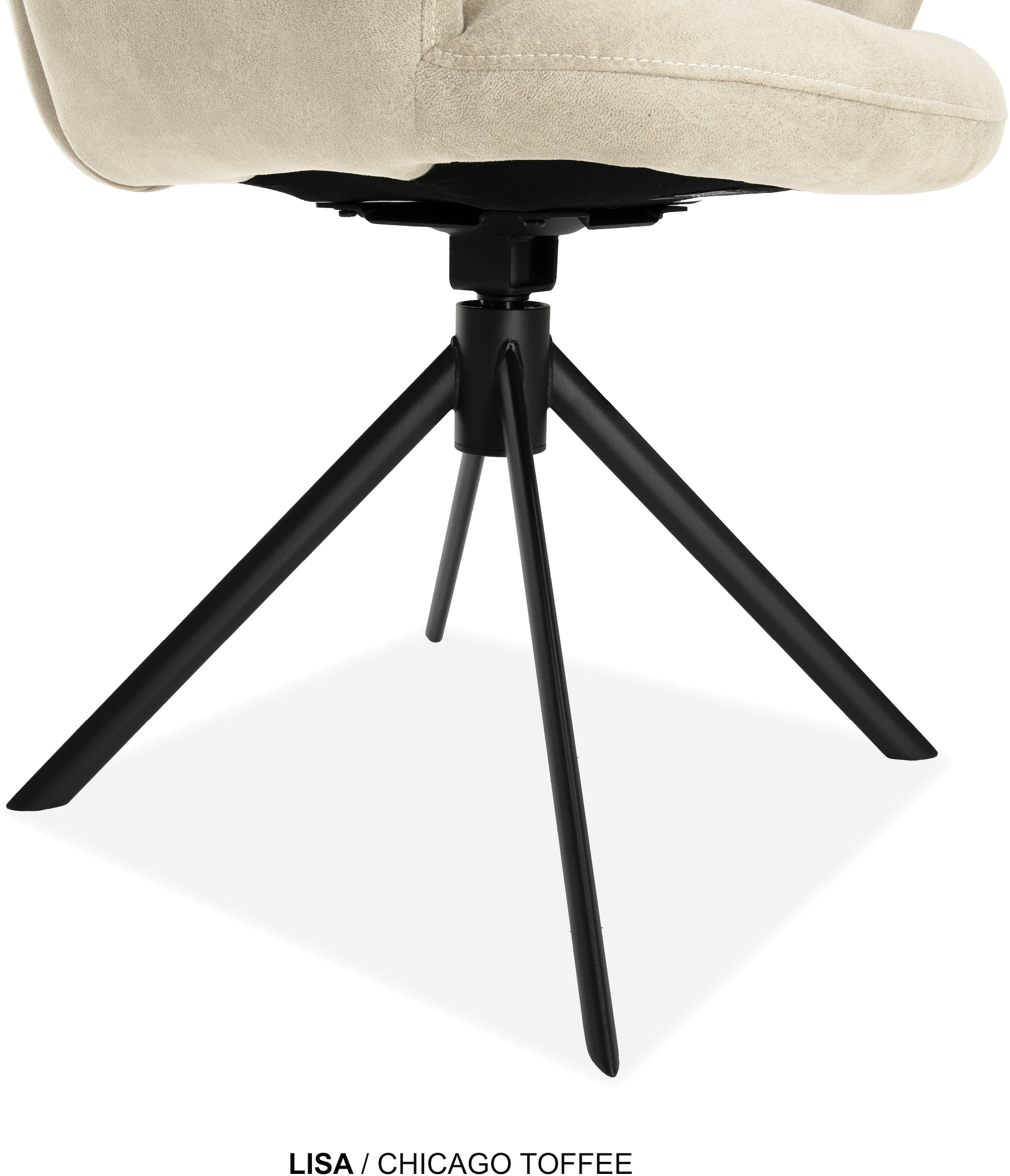 OMG Design Esszimmerstuhl »Lisa« (Set) 1 Stk.Drehstuhl mit Auto-return, Armlehnenstuhl