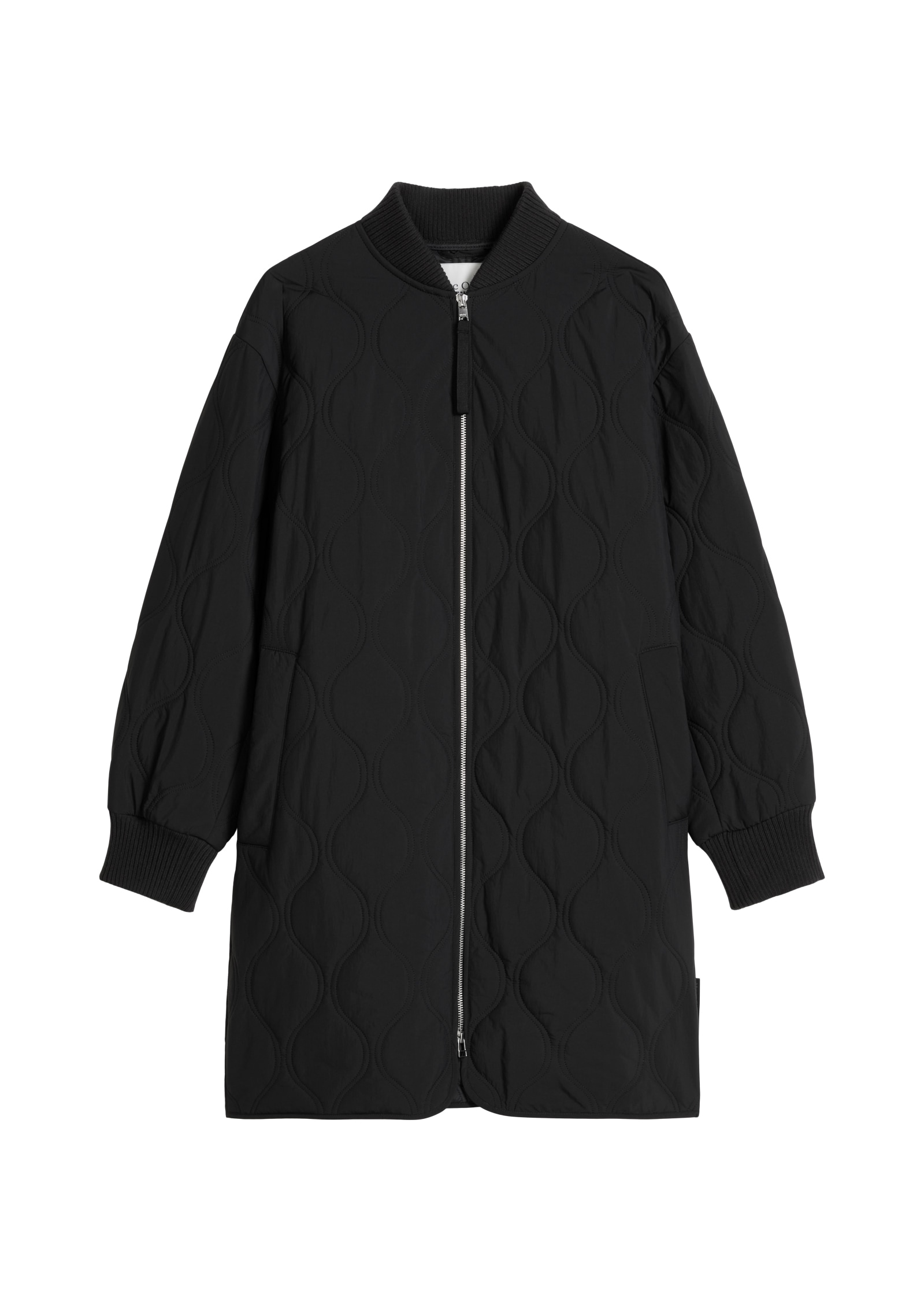 Marc O'Polo DENIM Steppmantel regular aus recyceltem Nylon