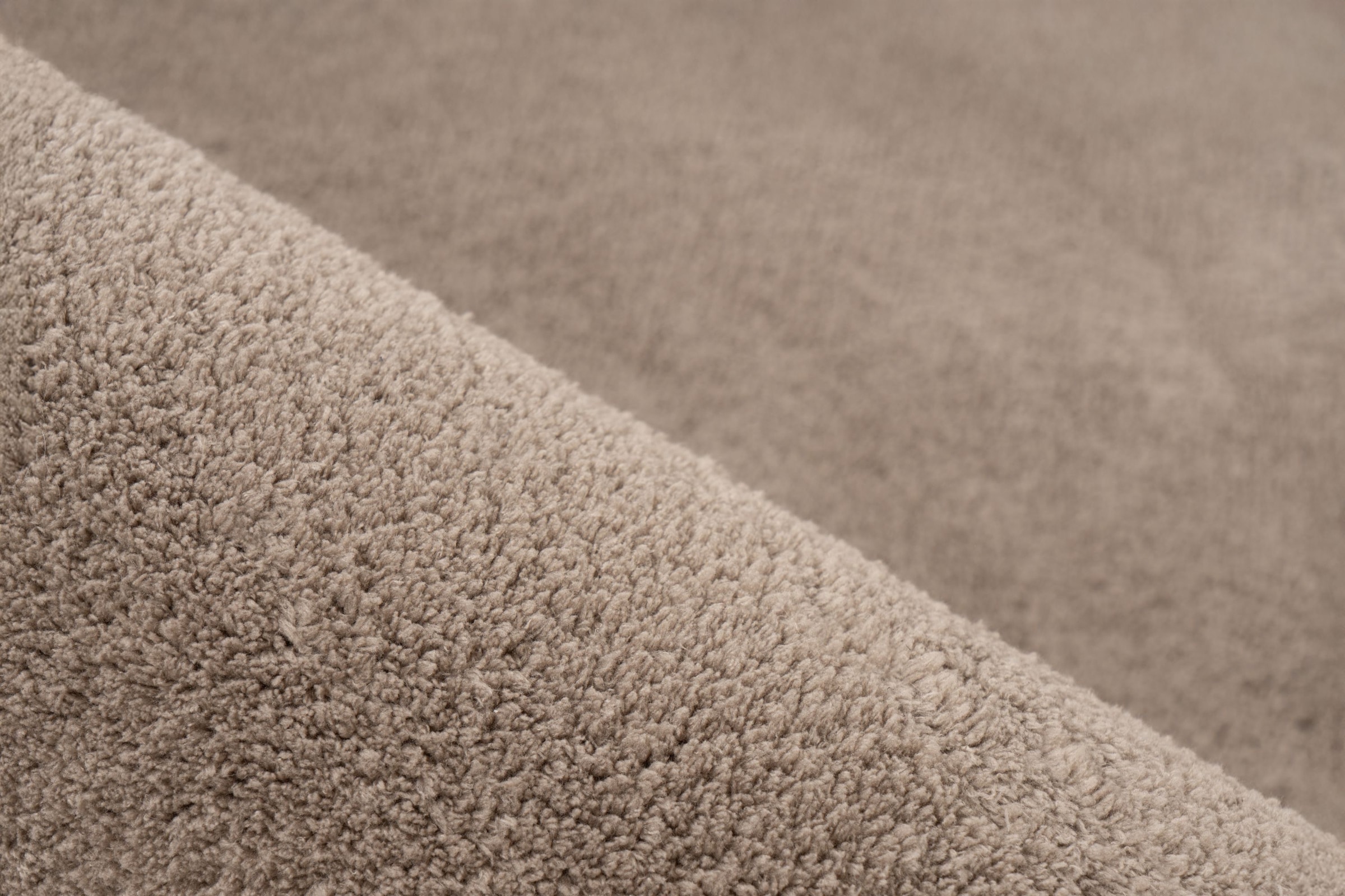 Kayoom Teppich »Earthquake 225« rechteckig 14 mm Höhe auch als Läufer, dichter uni Kurzflor, Wohnzimmer