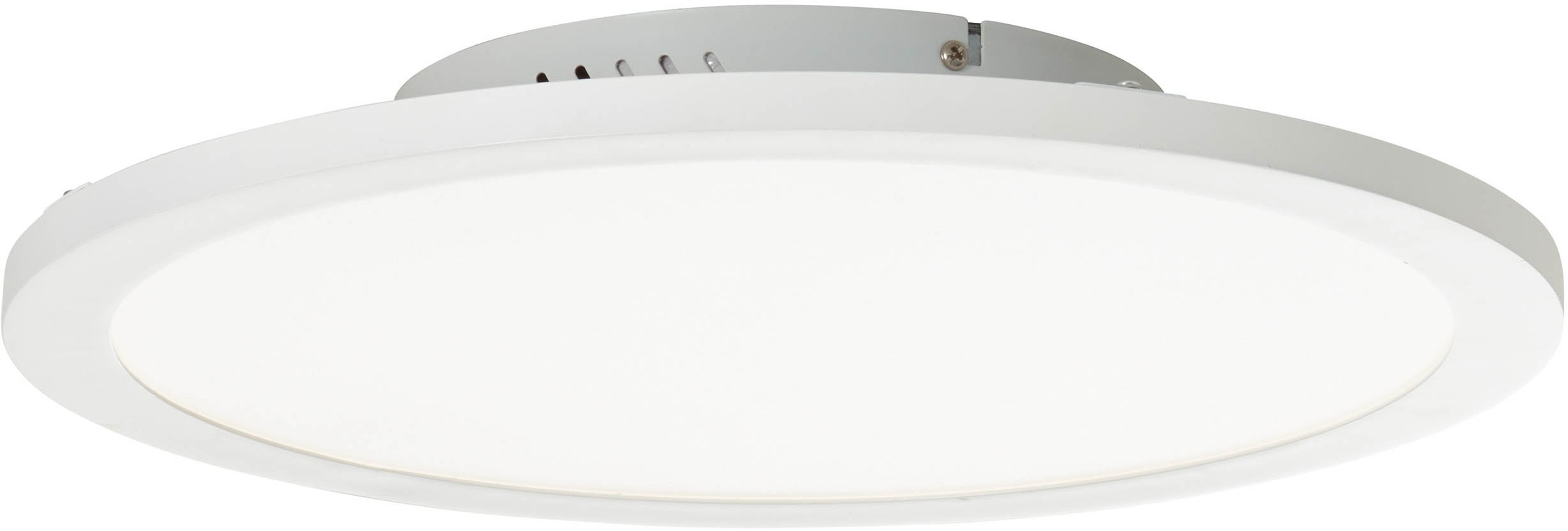 Brilliant LED Deckenleuchte »Abie«, 1 flammig, Leuchtmittel LED-Modul | LED fest integriert, Ø 40 cm, RGB, dimmbar, CCT, Fernbedienung, Metall/Kunststoff, weiß