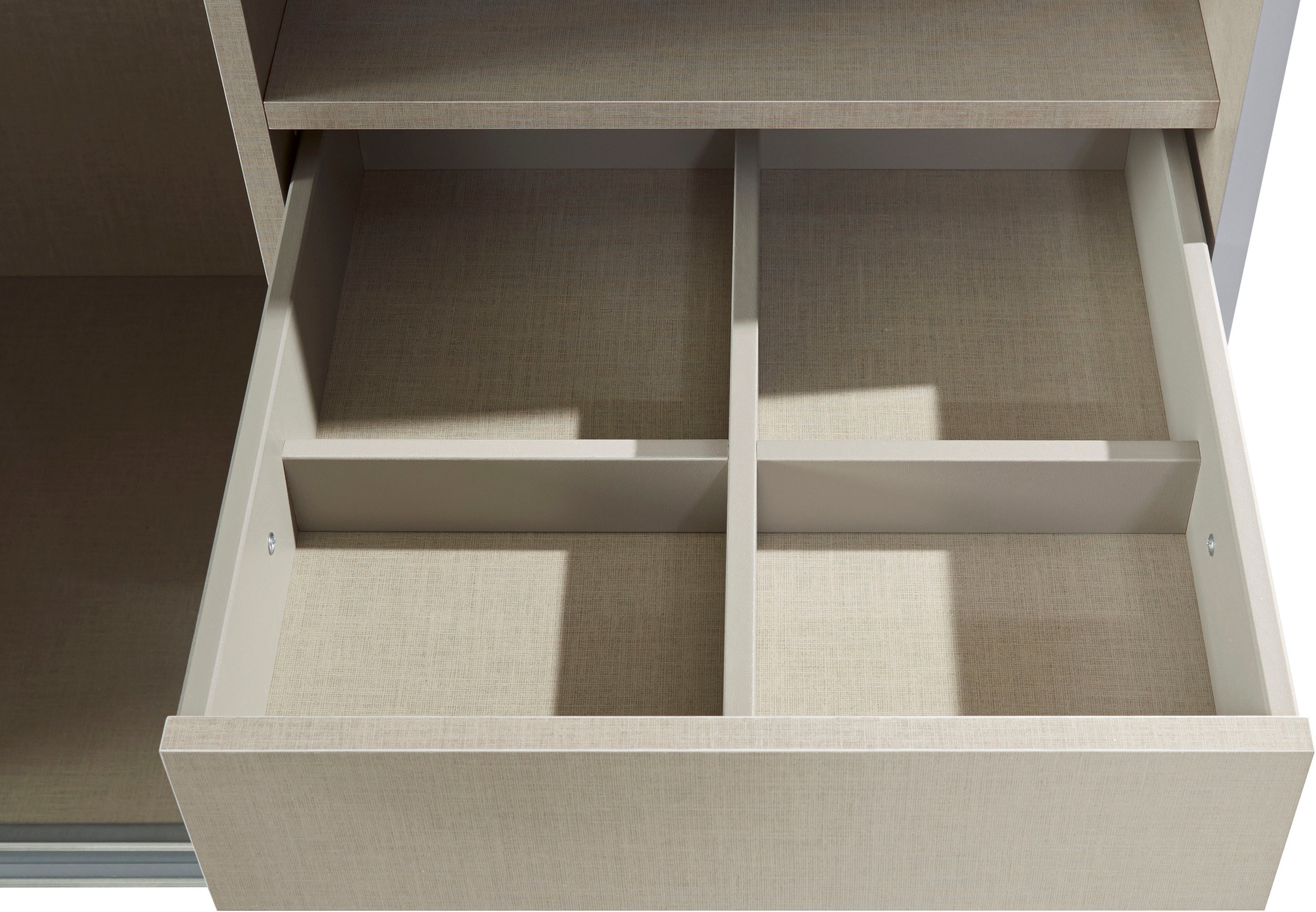 rauch Schwebetürenschrank »Kleiderschrank Schrank Garderobe Ankleide TOPSELLER OTELI« 3 Ausstattungen BASIC/CLASSIC/PREMIUM (inkl. SOFT-CLOSE-FUNKTION),  Breiten 203/271/315/360 cm Höhen 210/229 cm MADE IN GERMANY