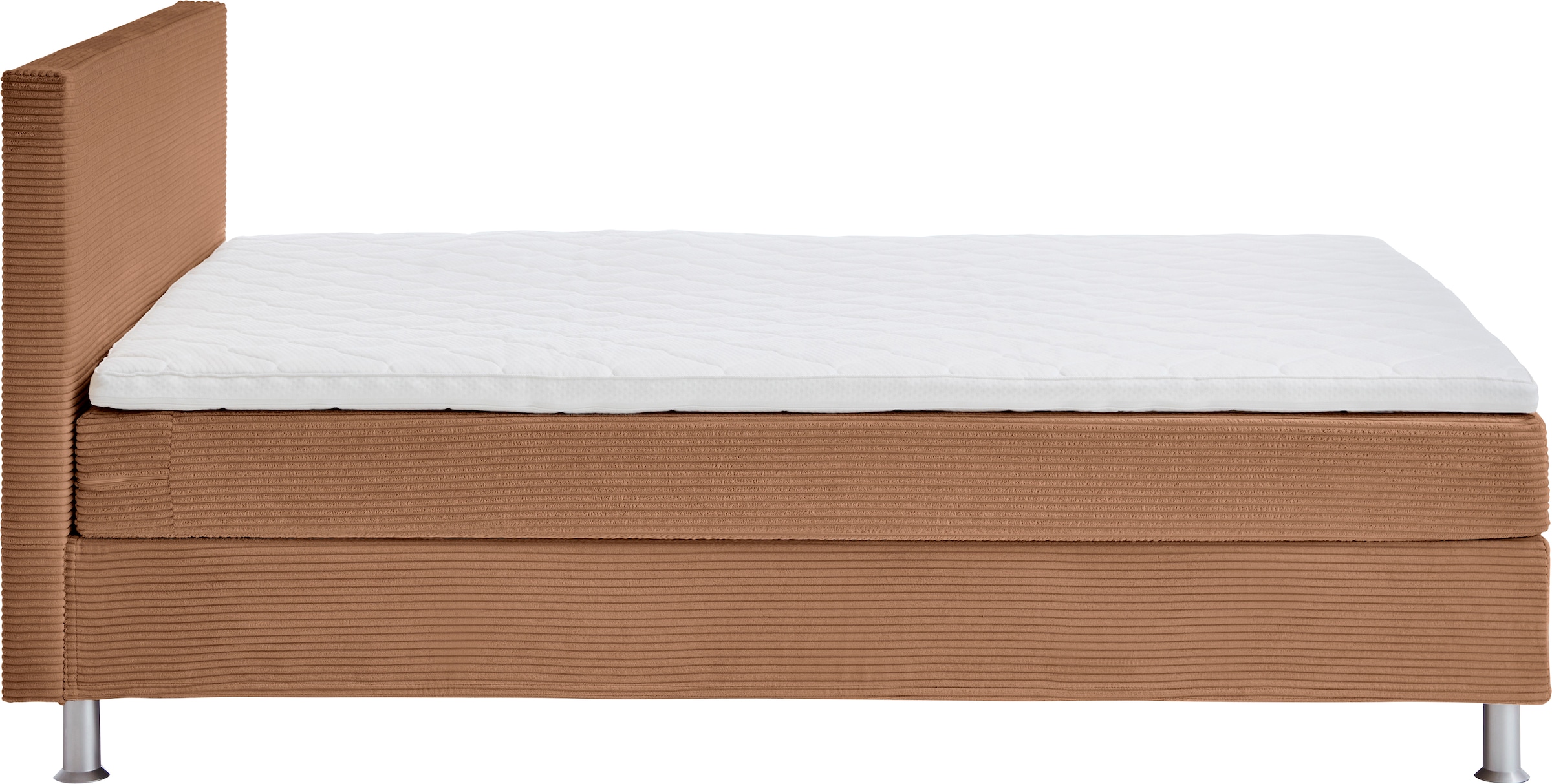 ATLANTIC home collection Boxbett »Edison« inkl. Bonnellfederkern-Matratze und Topper