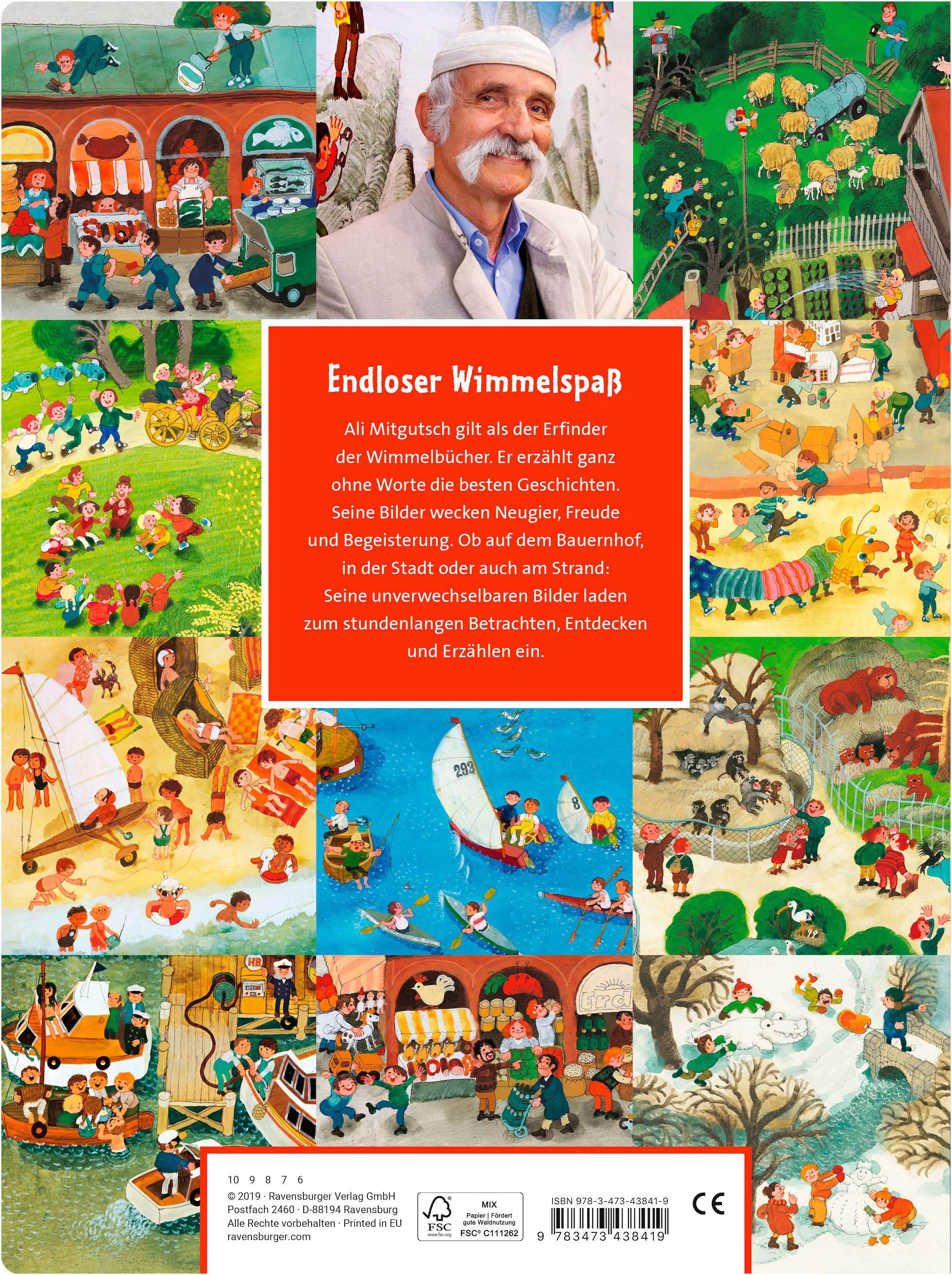 Ravensburger Buch »Pappbilderbuch, Mein großes Wimmelbuch«