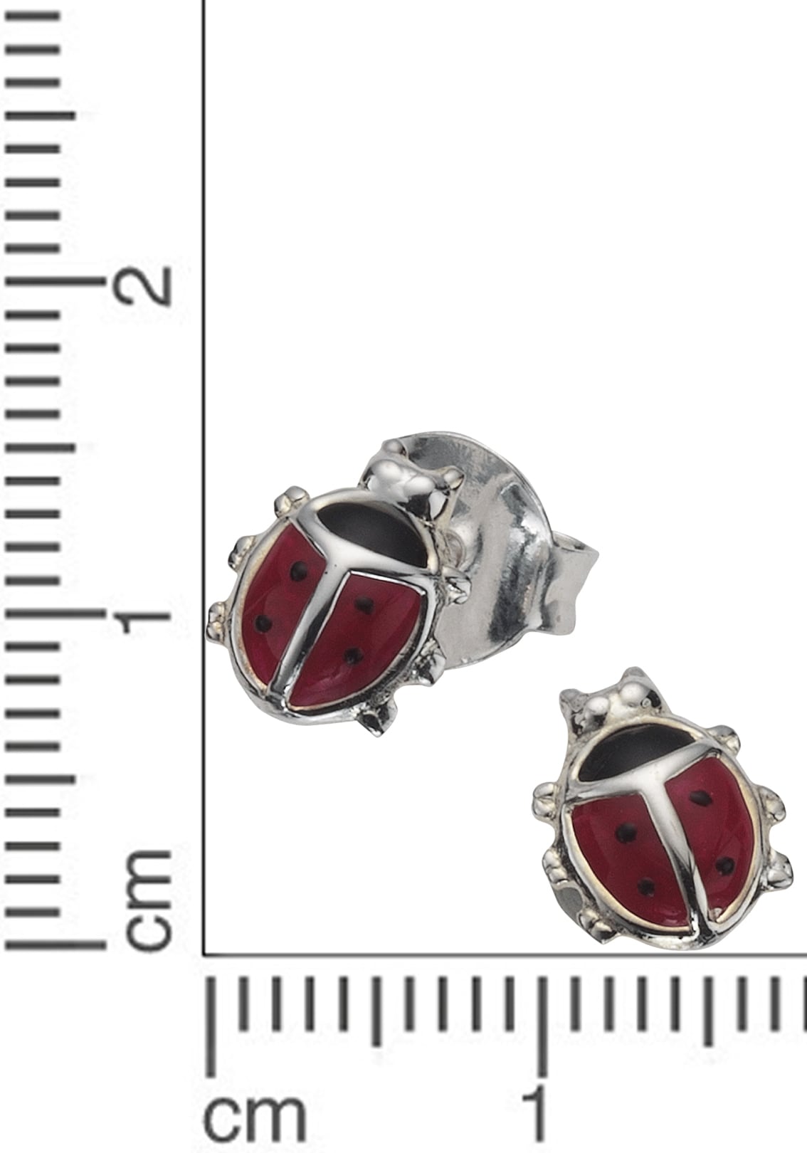 Firetti Paar Ohrstecker »Schmuck Geschenk Silber 925 Ohrschmuck Marienkäfer«