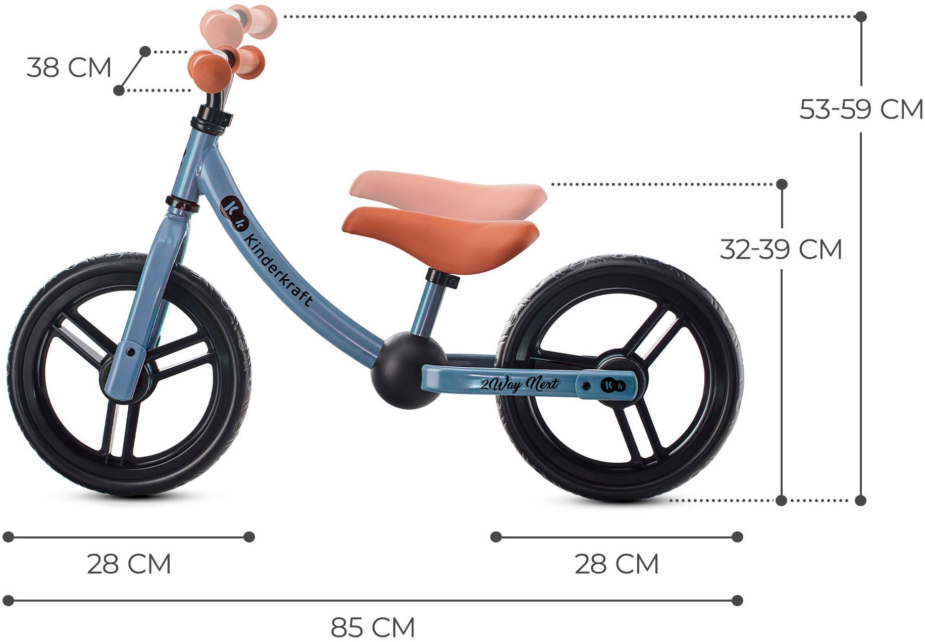 Kinderkraft Laufrad »2WAY NEXT«