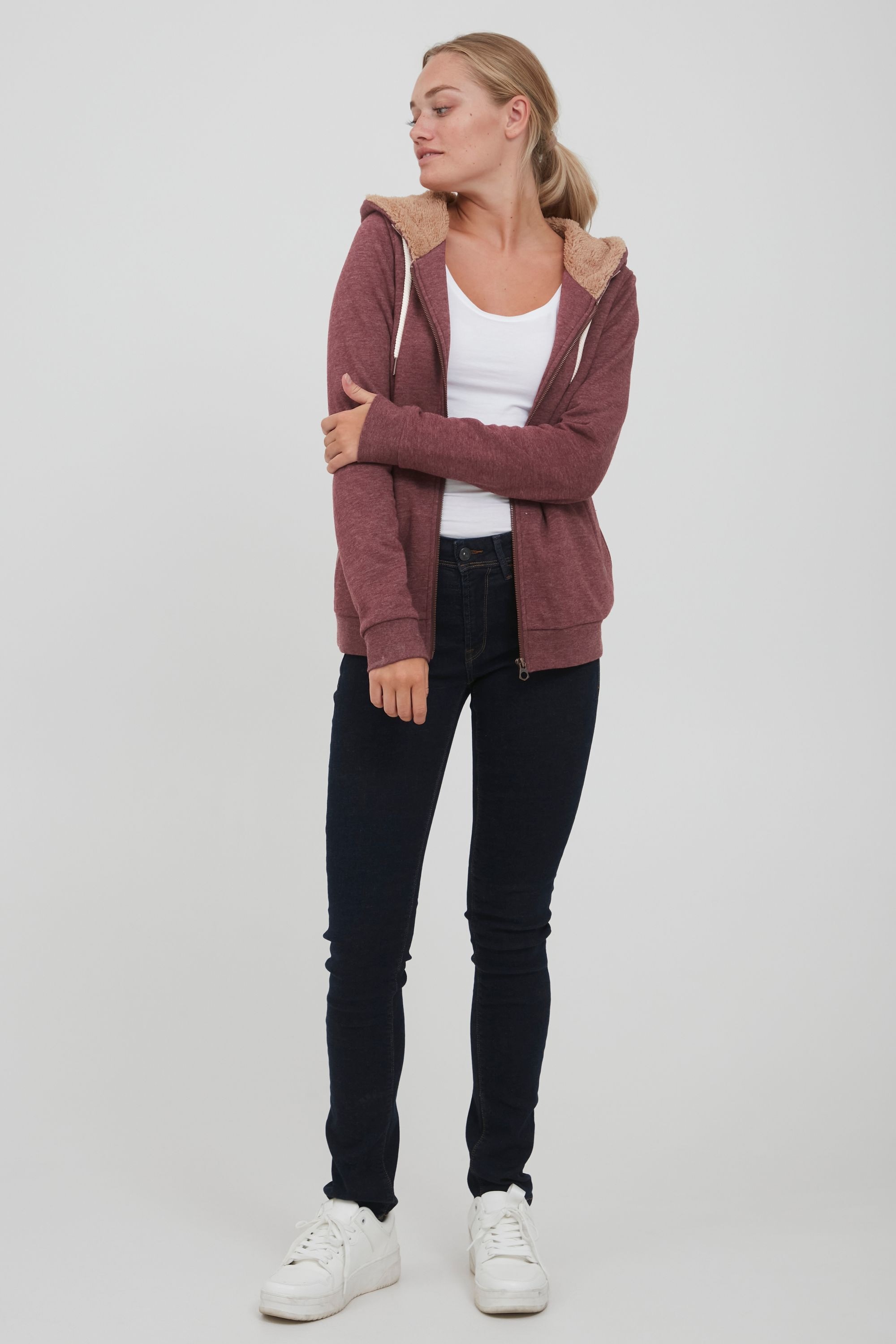 OXMO Sweatjacke »Sweatjacke OXVicky«