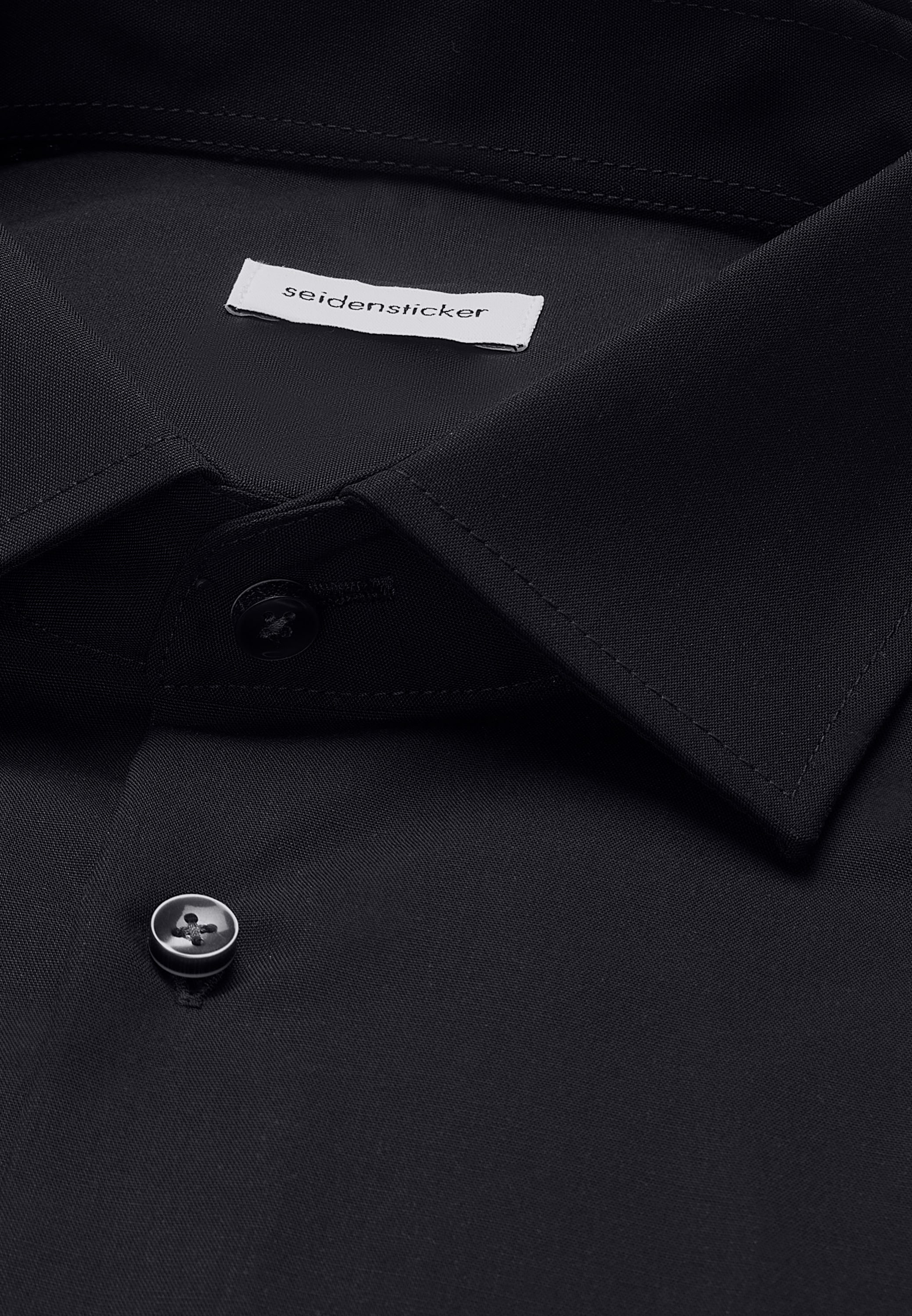 seidensticker Businesshemd »Schwarze Rose« X-Slim 1/1 Kentkragen Uni