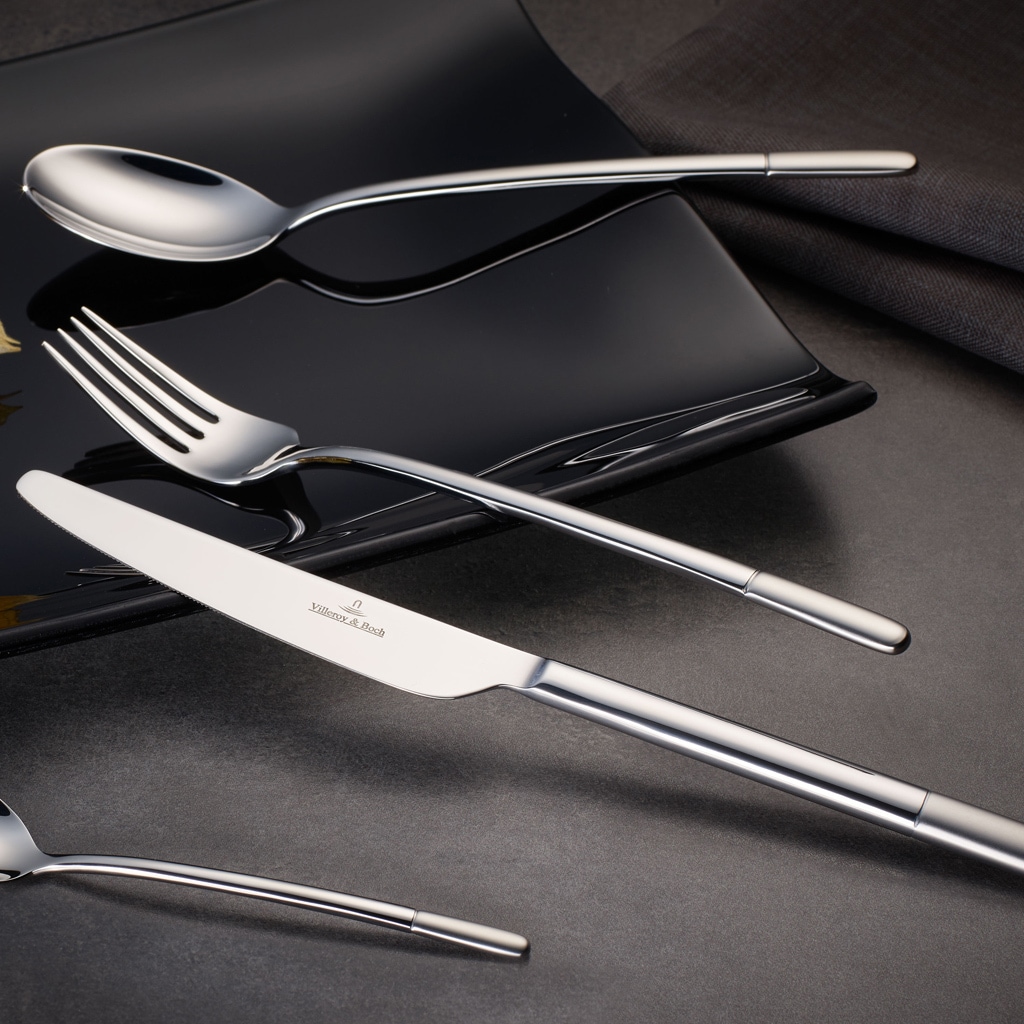 Villeroy & Boch Besteck-Set »Tafelbesteck Ella 24er Set silber«